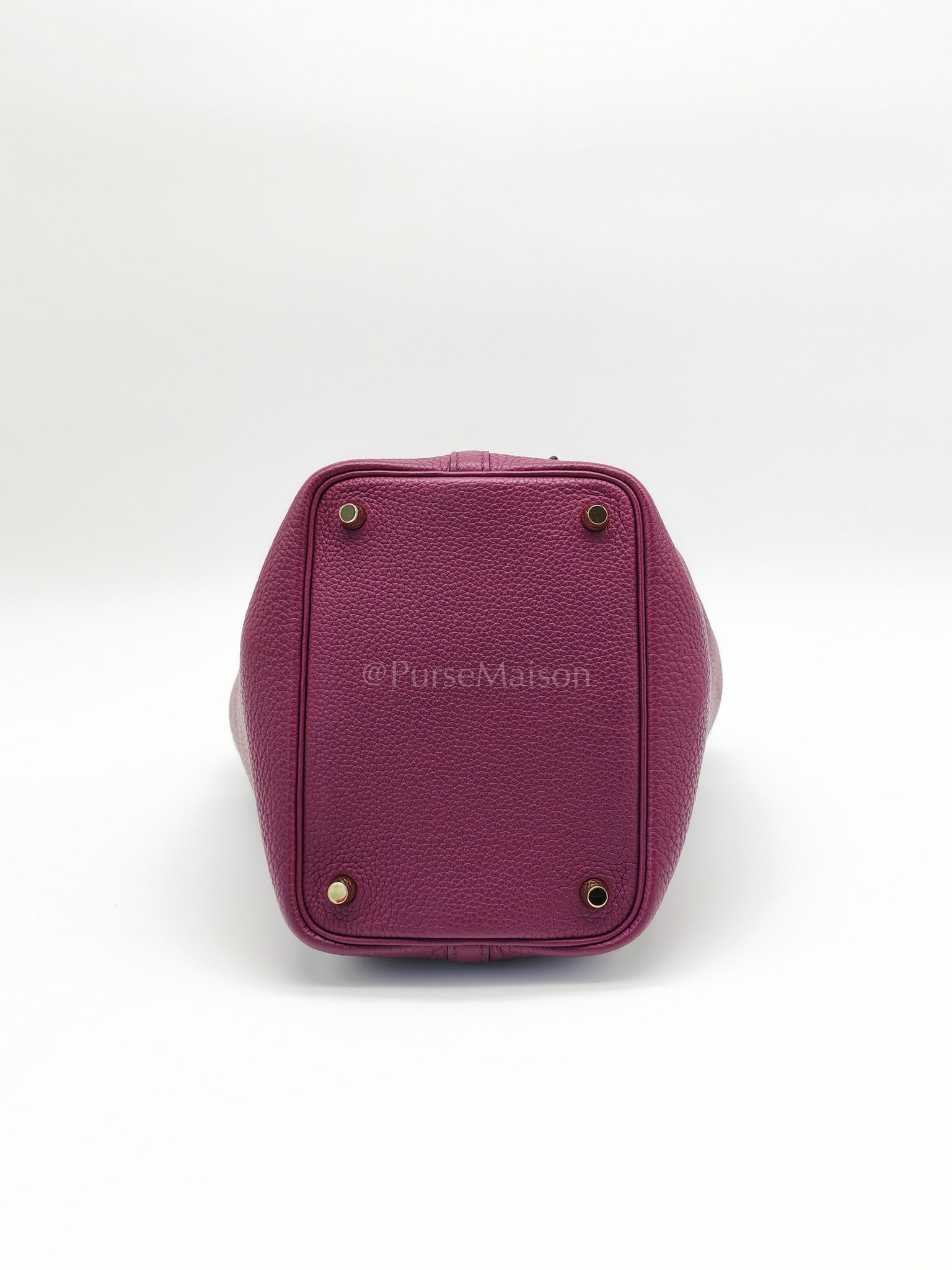 Picotin 18 in Anemone Taurillon Maurice Leather Gold Hardware Stamp D(2019) | Purse Maison Luxury Bags Shop