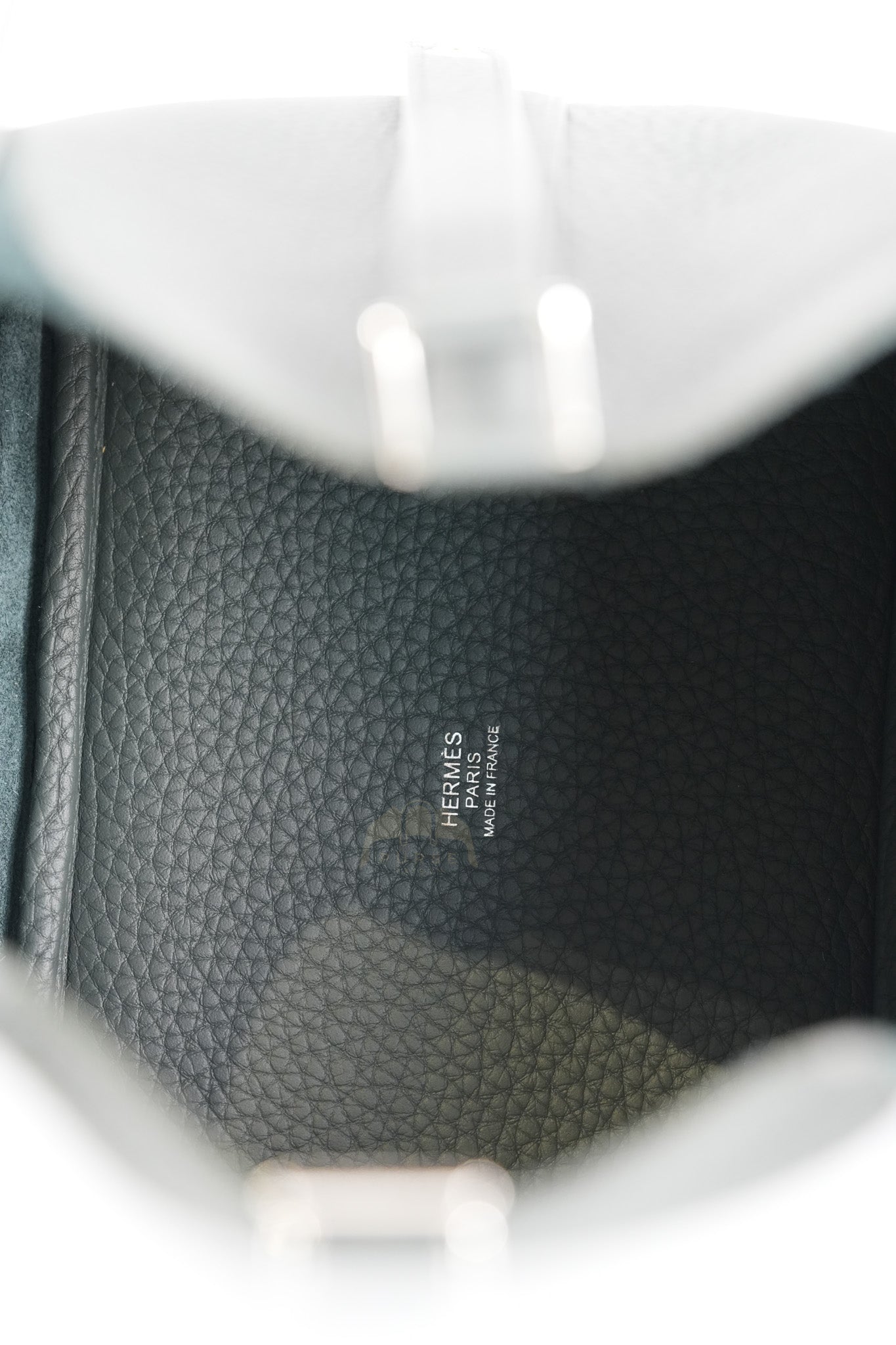 Picotin 18 in Vert Mangrove Clemence Leather Palladium Hardware (Stamp K) | Purse Maison Luxury Bags Shop