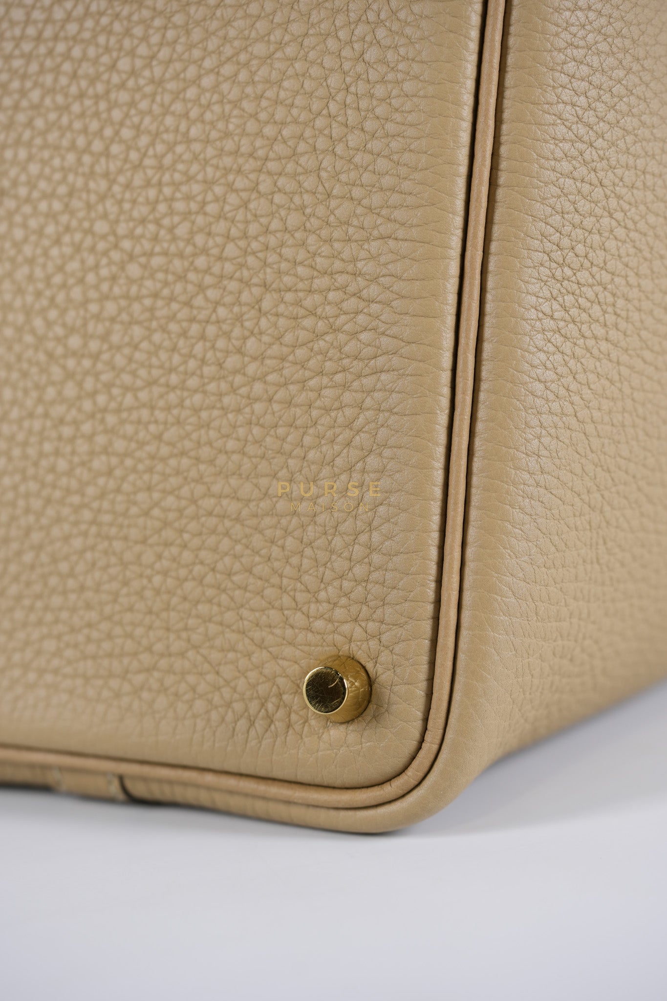 Picotin 18 Trench in Clemence Leather and Gold Hardware Stamp Z (2021) | Purse Maison Luxury Bags Shop