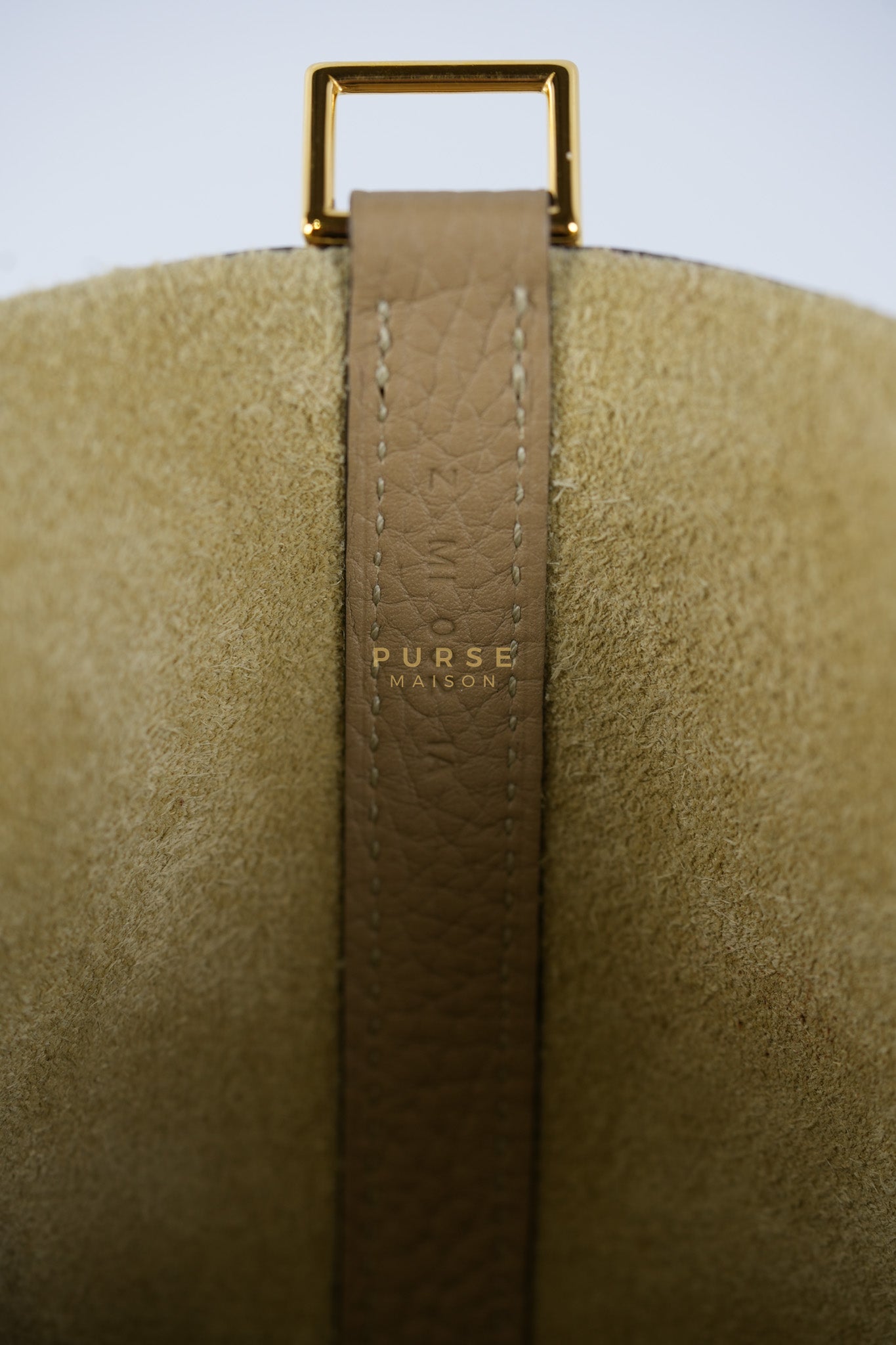 Picotin 18 Trench in Clemence Leather and Gold Hardware Stamp Z (2021) | Purse Maison Luxury Bags Shop