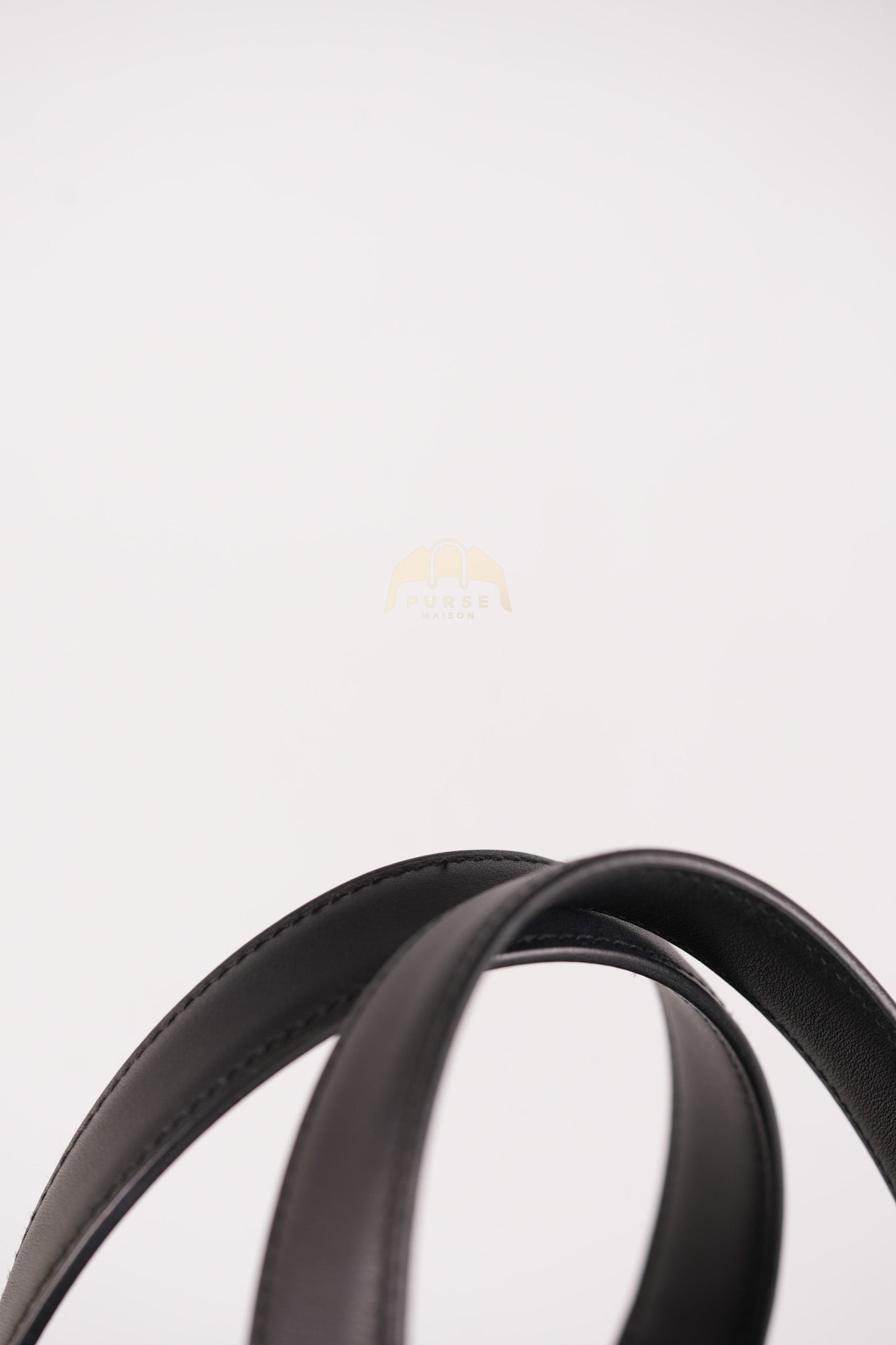 Picotin Lock 18 in Black Cargo Canvas & Palladium Hardware Stamp B (2023) | Purse Maison Luxury Bags Shop