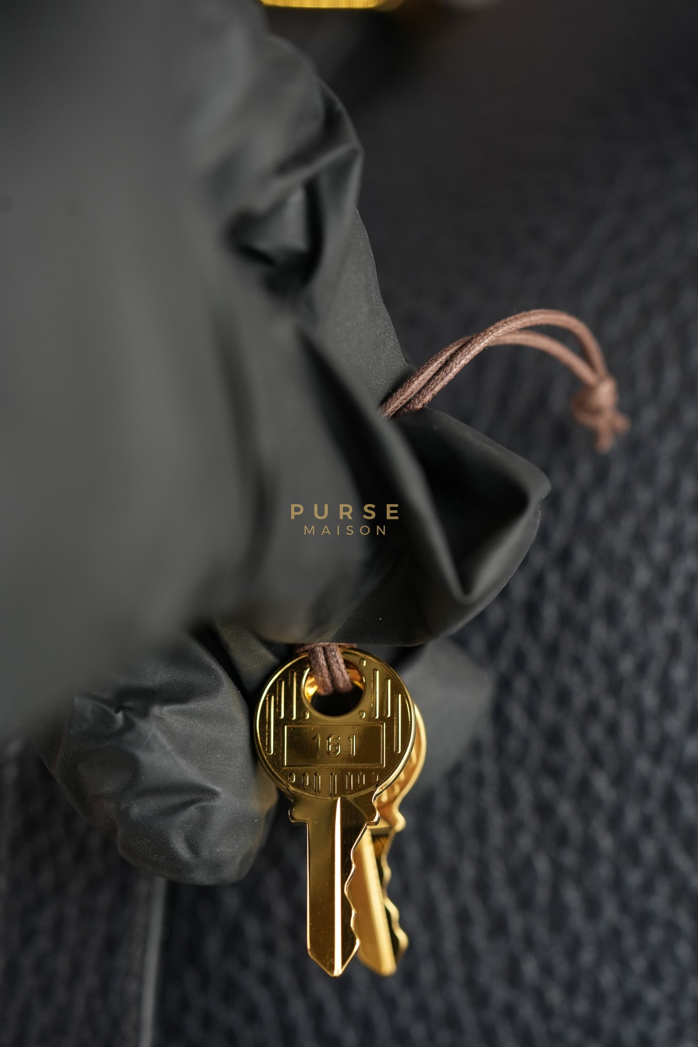 Picotin Lock 26 in Black Clemence Leather & Gold Hardware Stamp A (2017) | Purse Maison Luxury Bags Shop