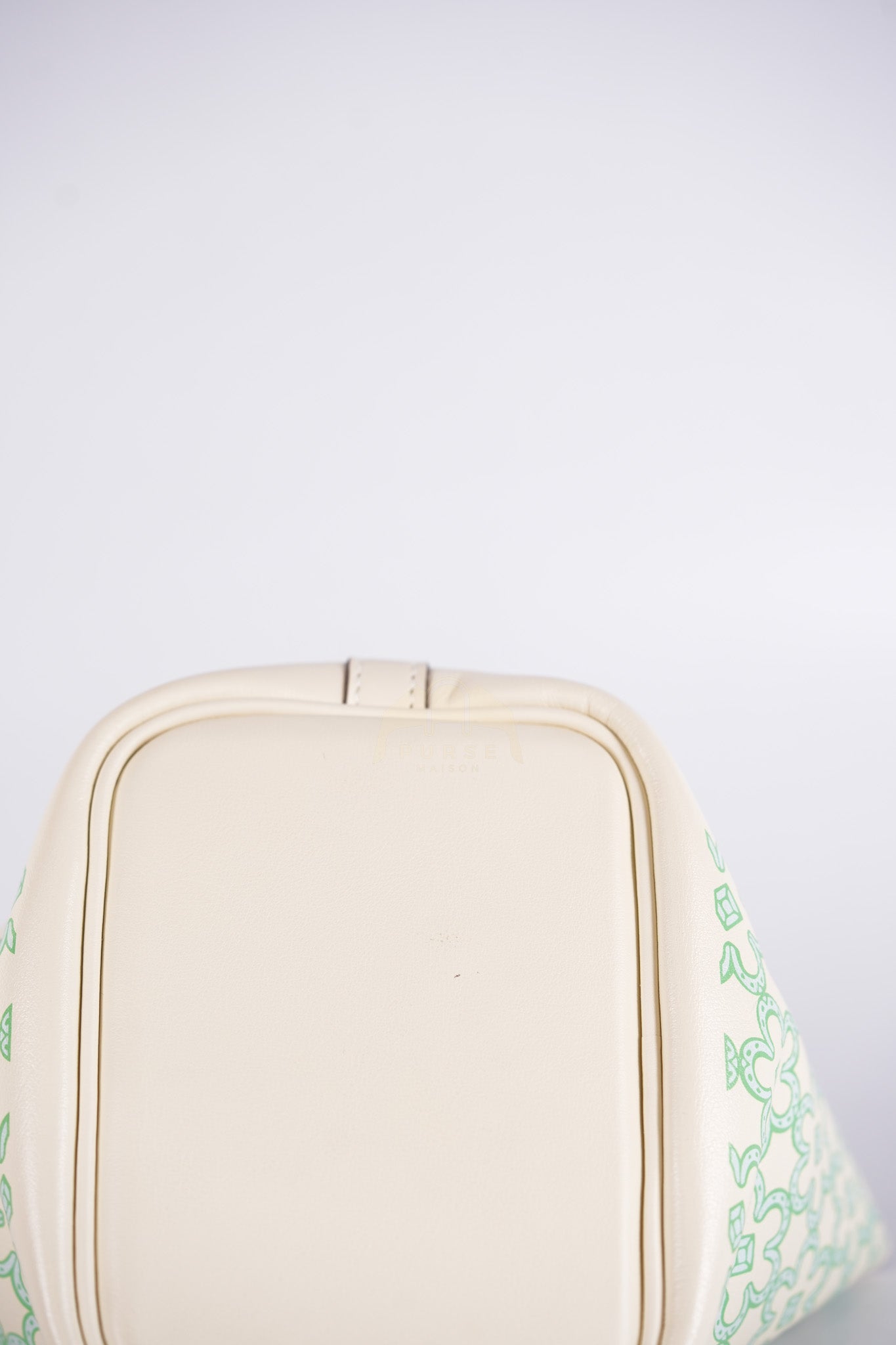 Picotin Micro Lucky Daisy in Nata Swift Leather Stamp U (2022) | Purse Maison Luxury Bags Shop