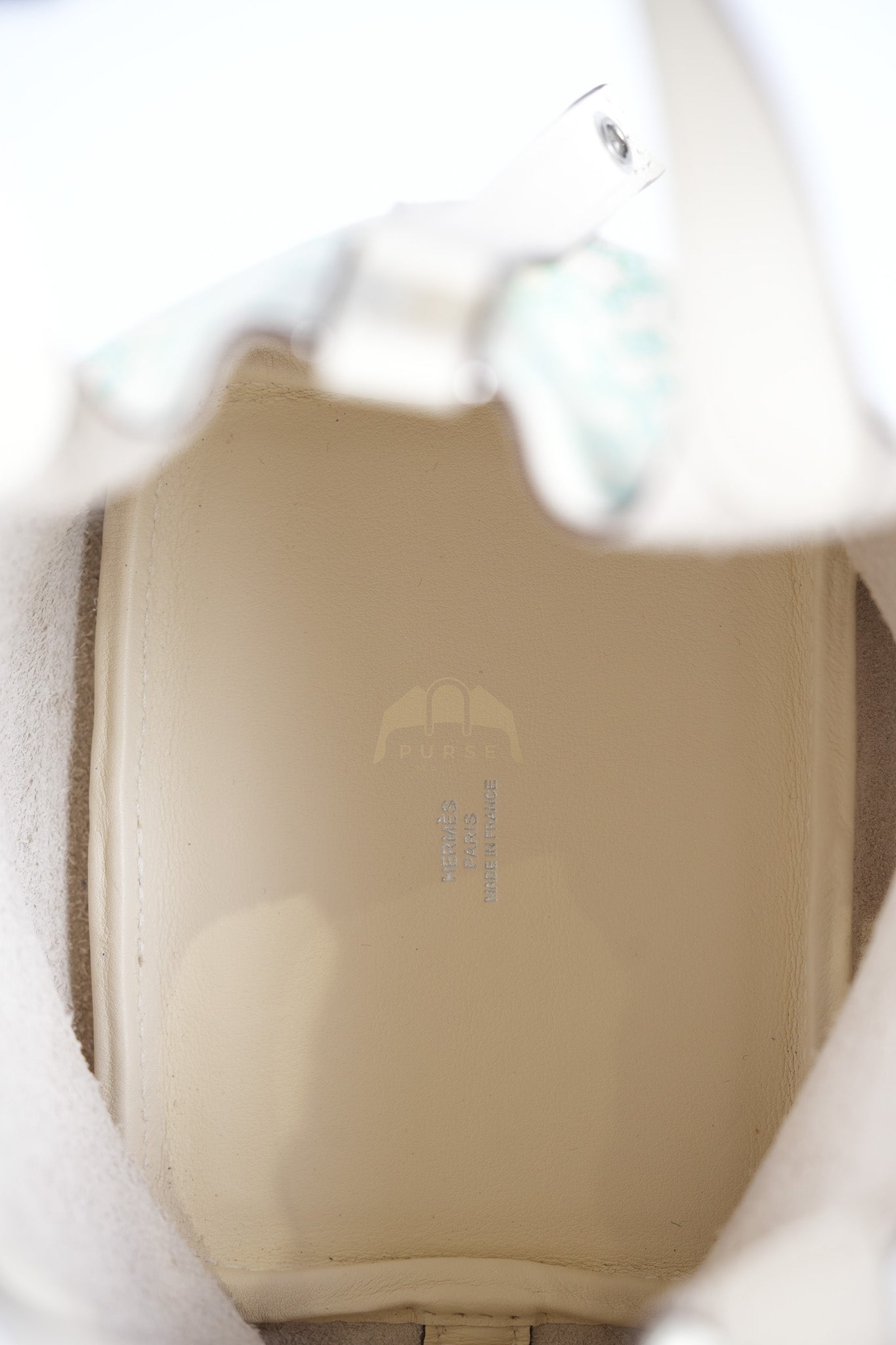 Picotin Micro Lucky Daisy in Nata Swift Leather Stamp U (2022) | Purse Maison Luxury Bags Shop