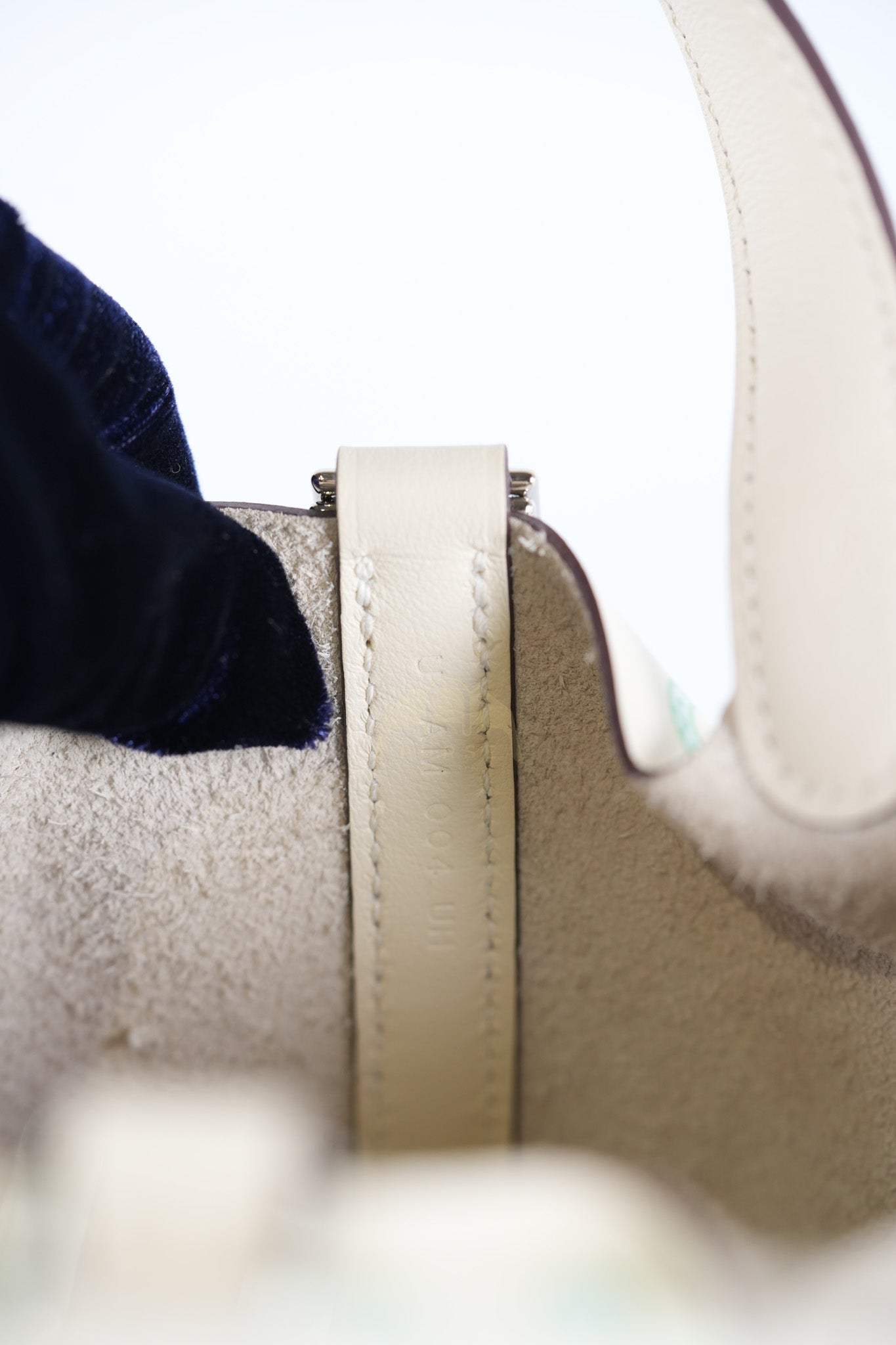 Picotin Micro Lucky Daisy in Nata Swift Leather Stamp U (2022) | Purse Maison Luxury Bags Shop