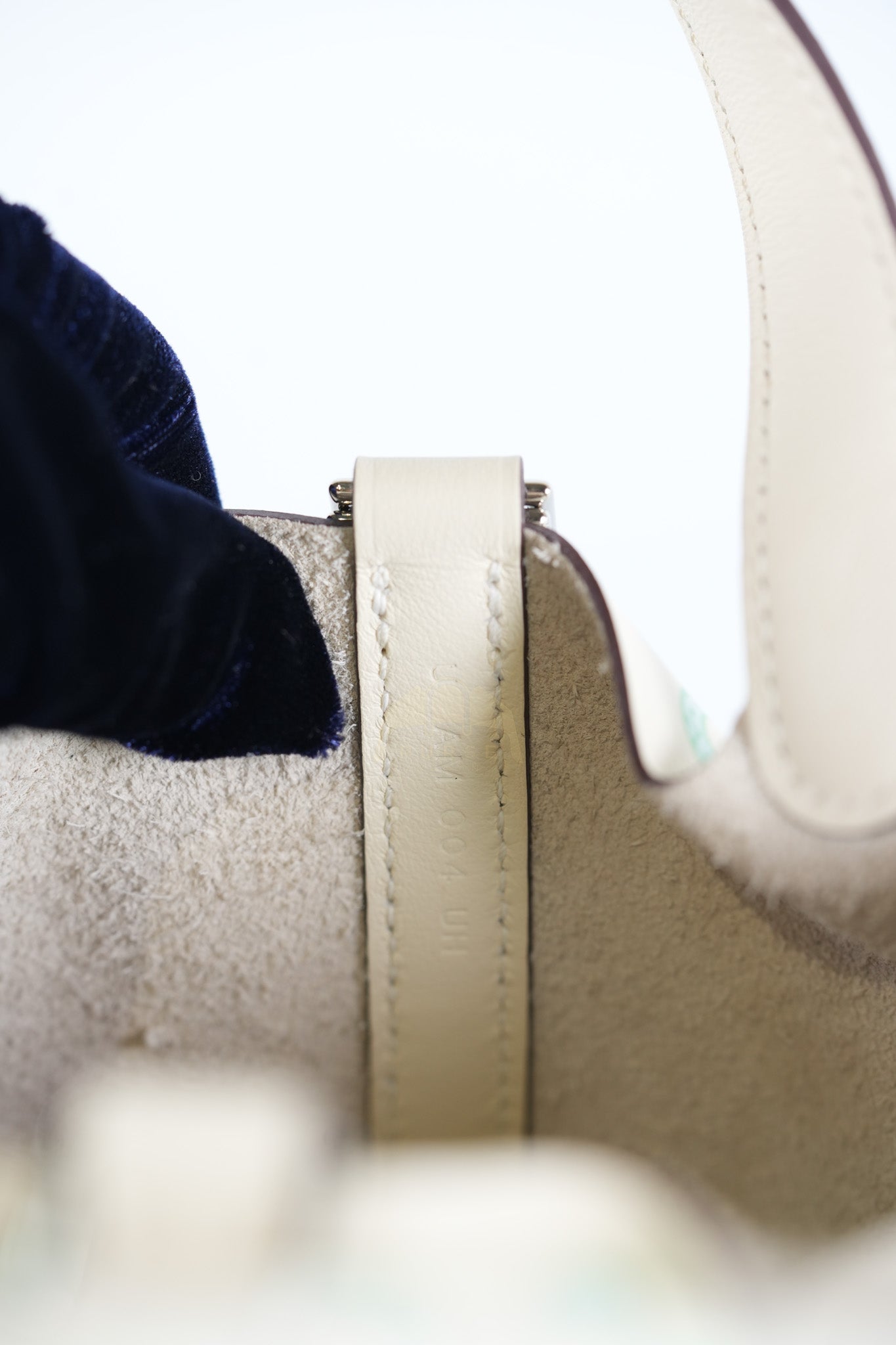 Picotin Micro Lucky Daisy in Nata Swift Leather Stamp U (2022) | Purse Maison Luxury Bags Shop