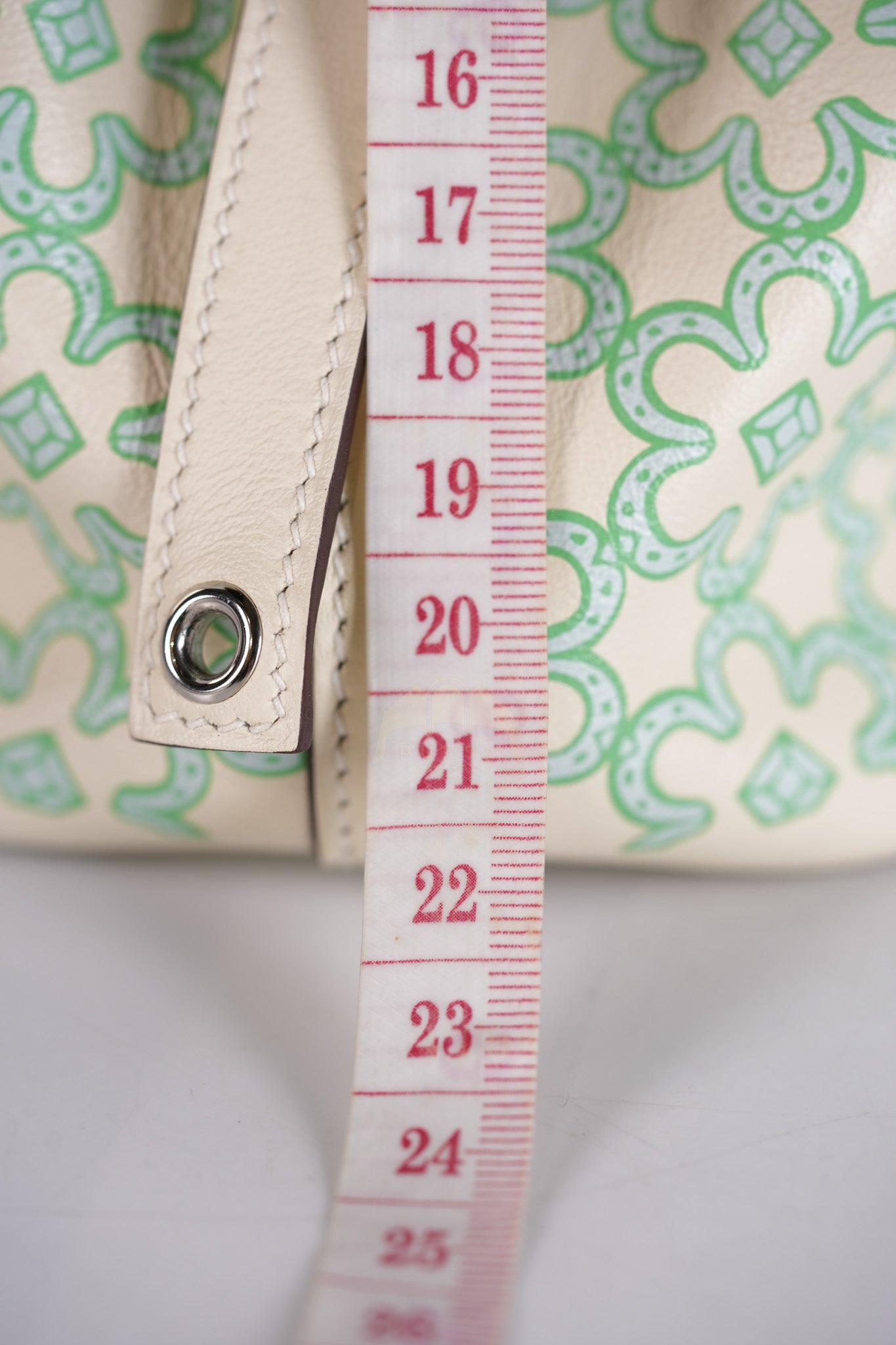 Picotin Micro Lucky Daisy in Nata Swift Leather Stamp U (2022) | Purse Maison Luxury Bags Shop