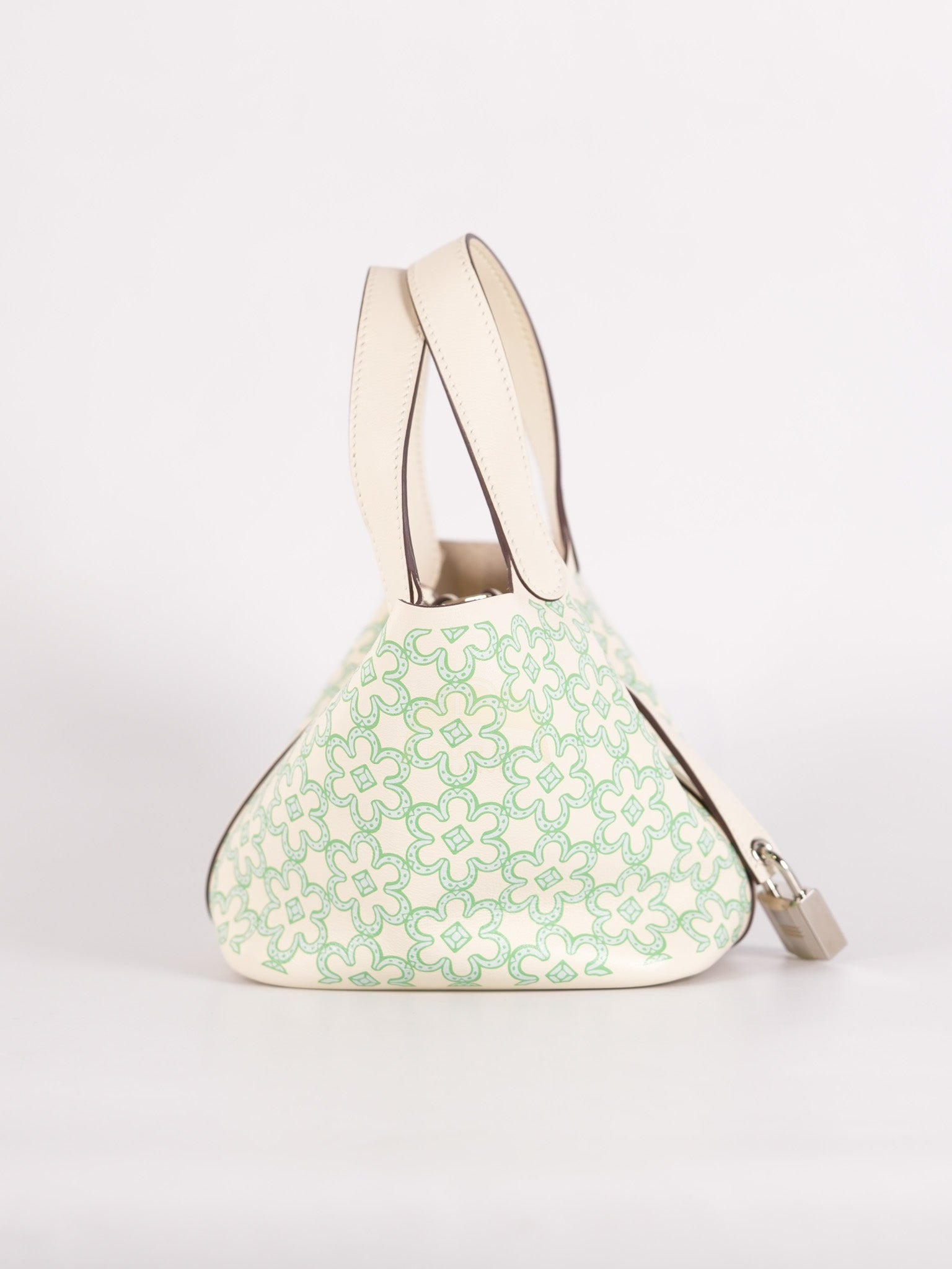 Picotin Micro Lucky Daisy in Nata Swift Leather Stamp U (2022) | Purse Maison Luxury Bags Shop