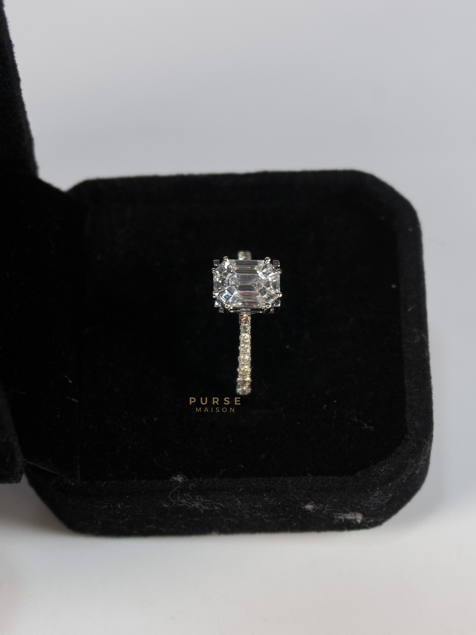 Pie Cut 0.55 cts Natural Diamond Ring | Purse Maison Luxury Bags Shop