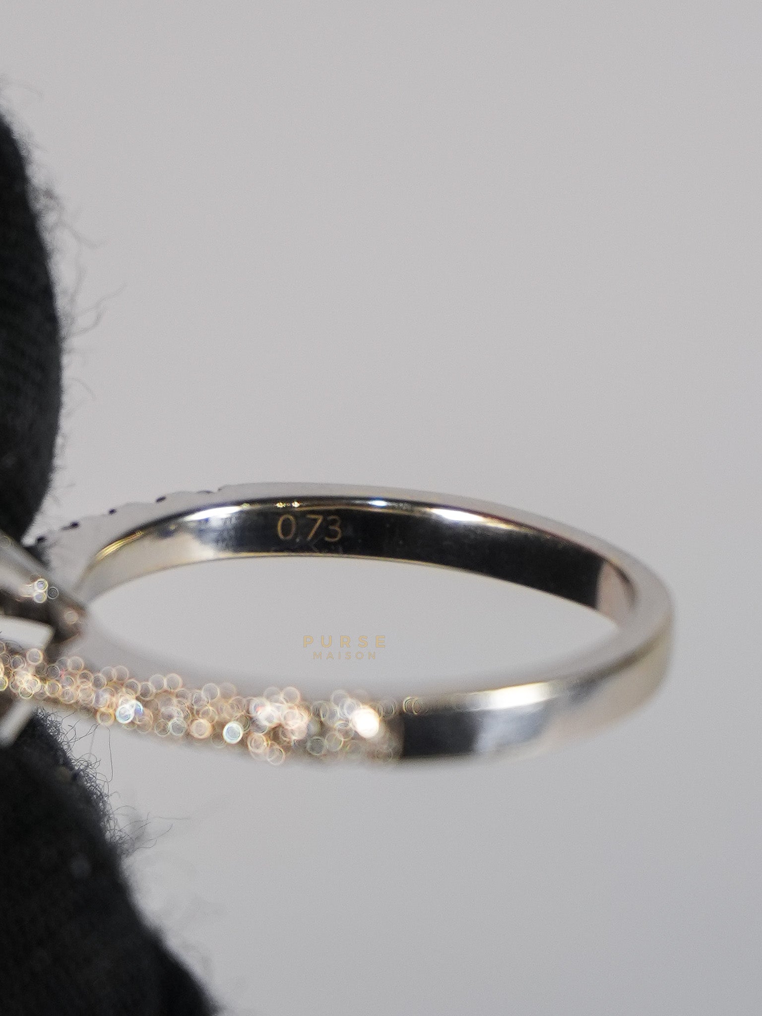Pie Cut 0.55 cts Natural Diamond Ring | Purse Maison Luxury Bags Shop