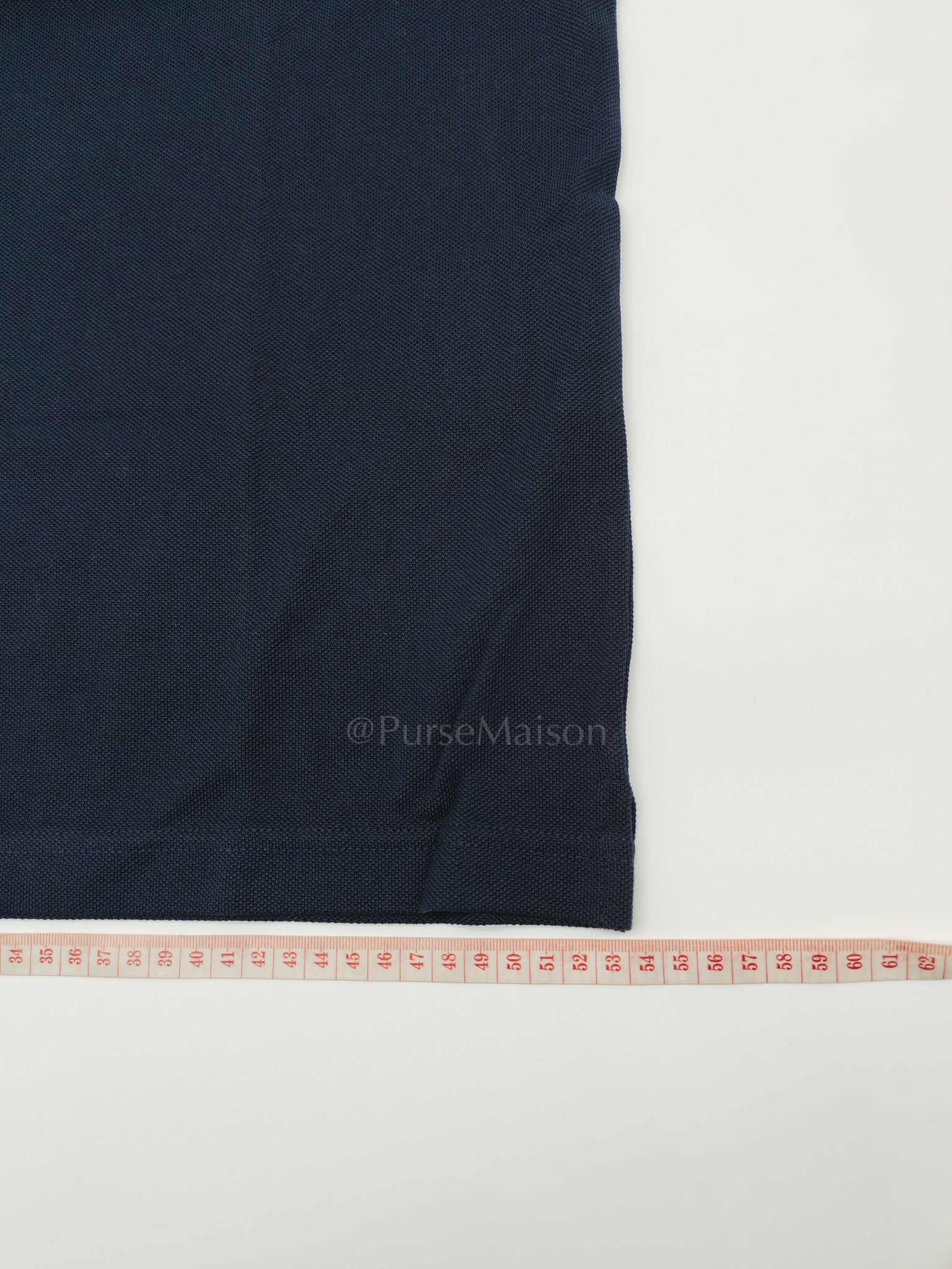 Piquet Blue Polo Shirt Size L | Purse Maison Luxury Bags Shop