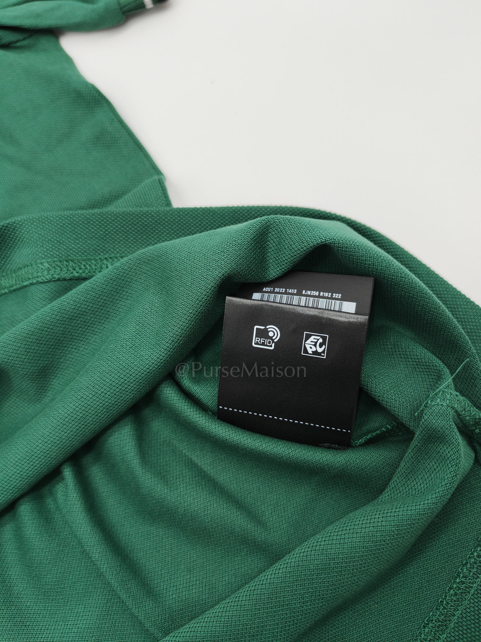 Piquit Abete (Green )Polo Shirt Size L | Purse Maison Luxury Bags Shop