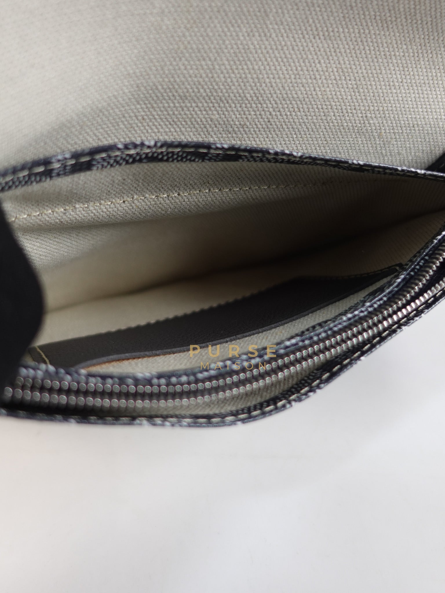 Plumet in Gray Goyadine Canvas | Purse Maison Luxury Bags Shop