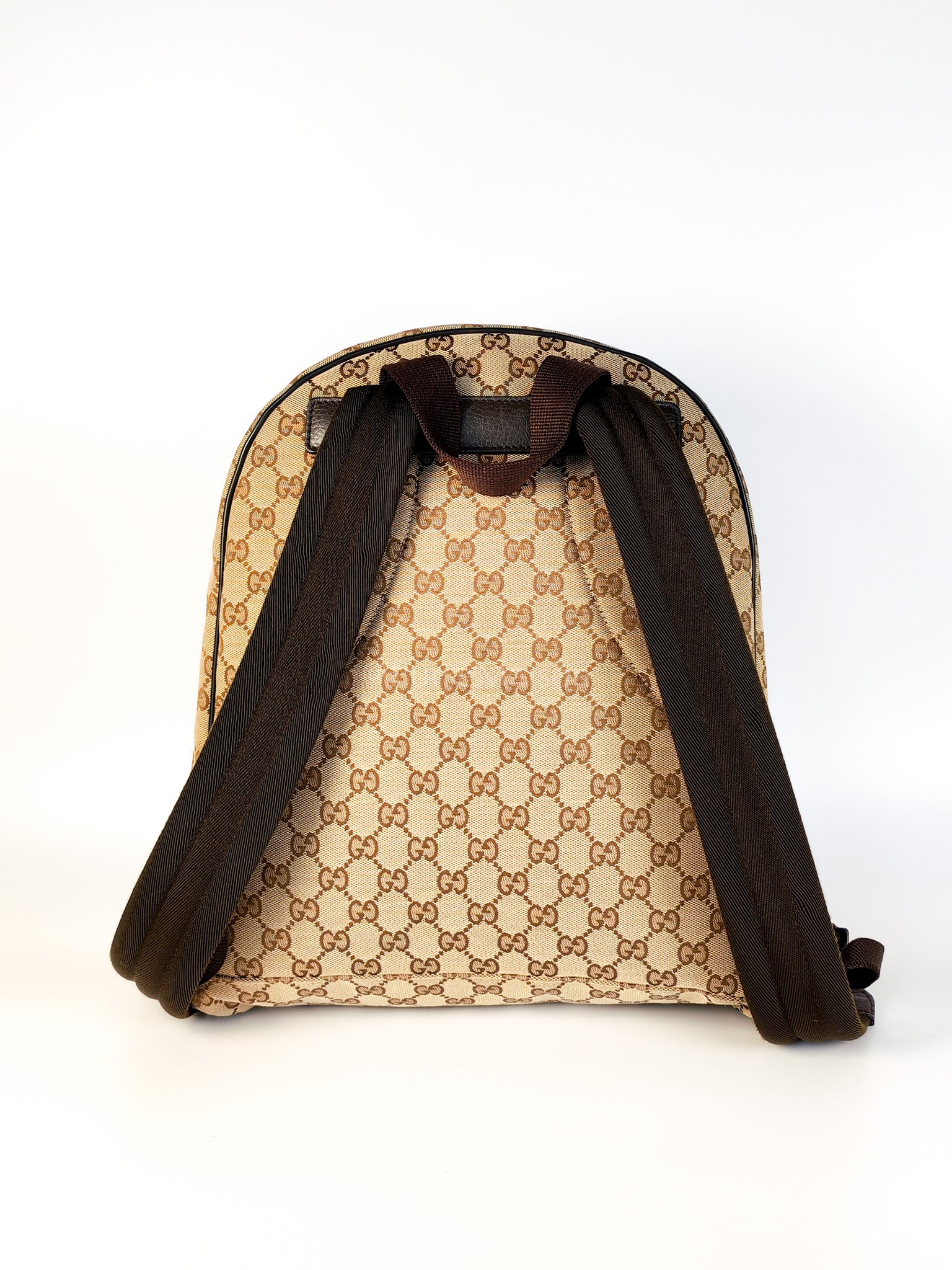 Backpack in Beige GG Supreme Canvas