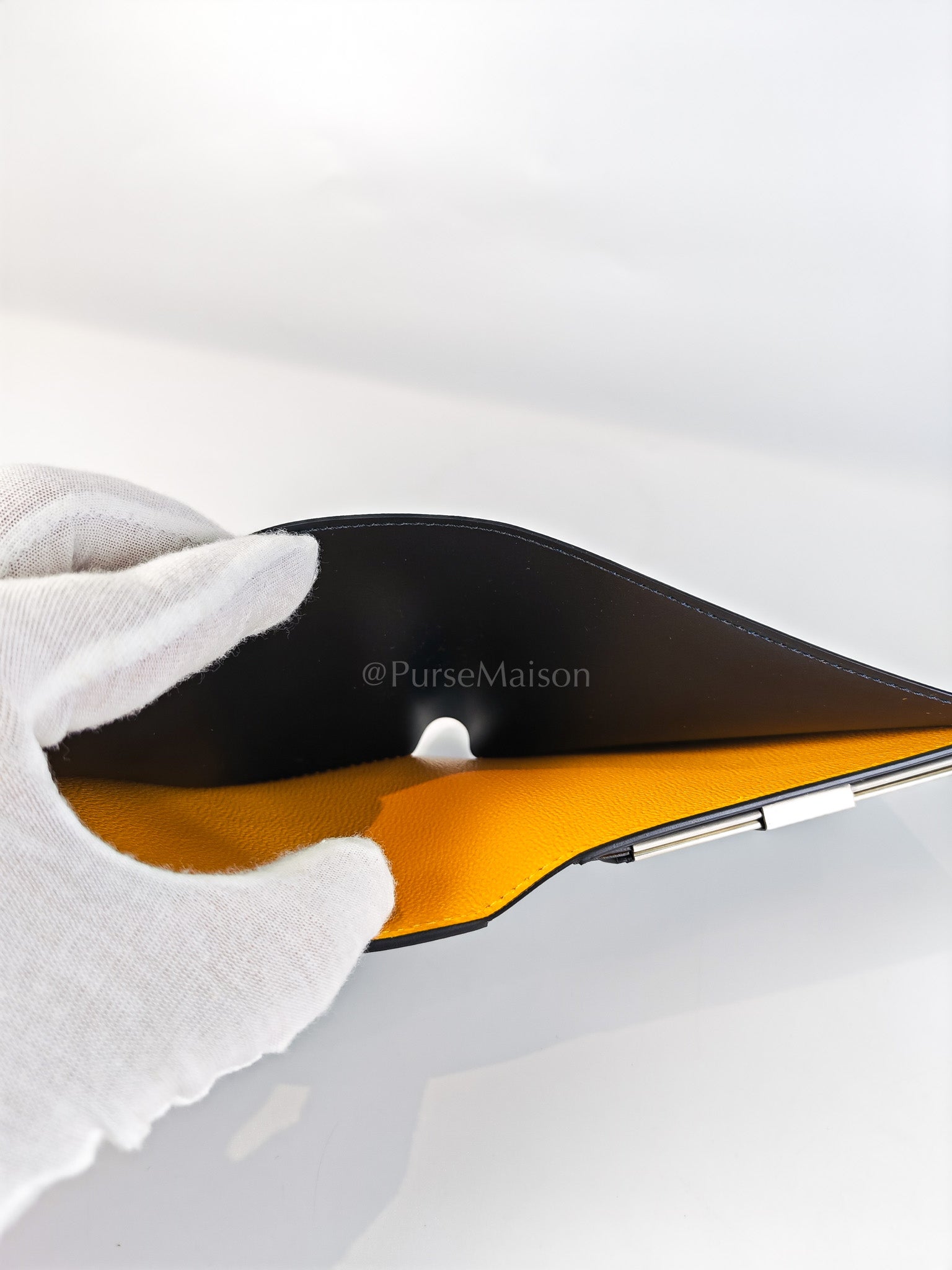 Saint Florentin Wallet in Noir/Black Goyardine Canvas