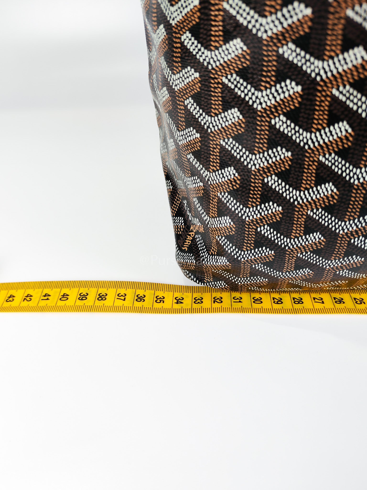 Boheme in Black Goyardine Canvas Hobo Bag