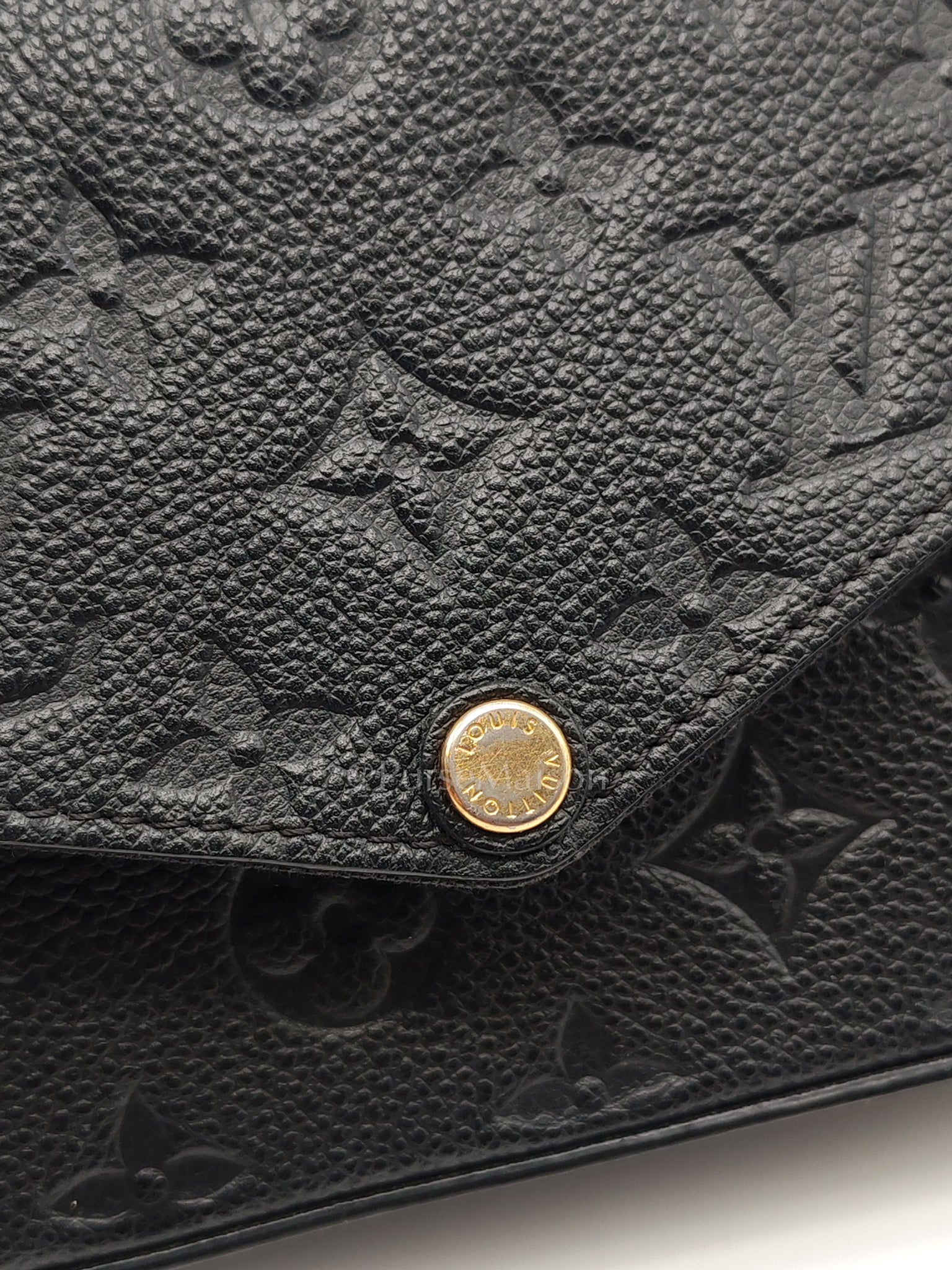Pochette Felicie in Black Monogram Empreinte Leather (Date Code: SD2168) | Purse Maison Luxury Bags Shop