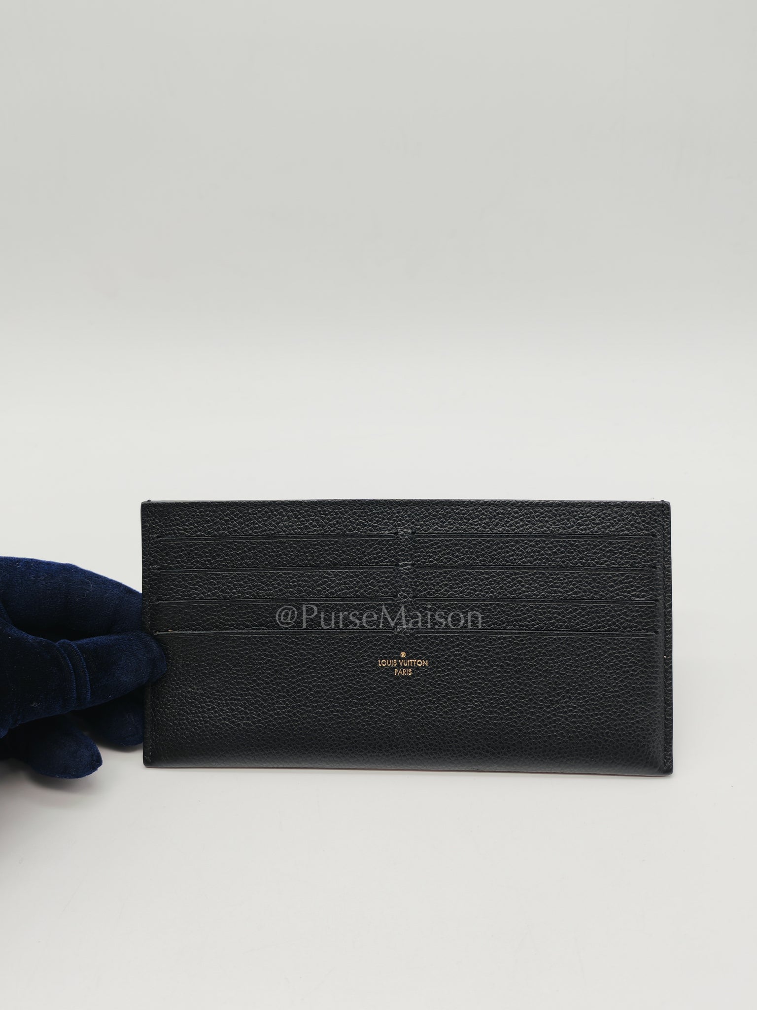 Pochette Felicie in Black Monogram Empreinte Leather (Date Code: SD2168) | Purse Maison Luxury Bags Shop