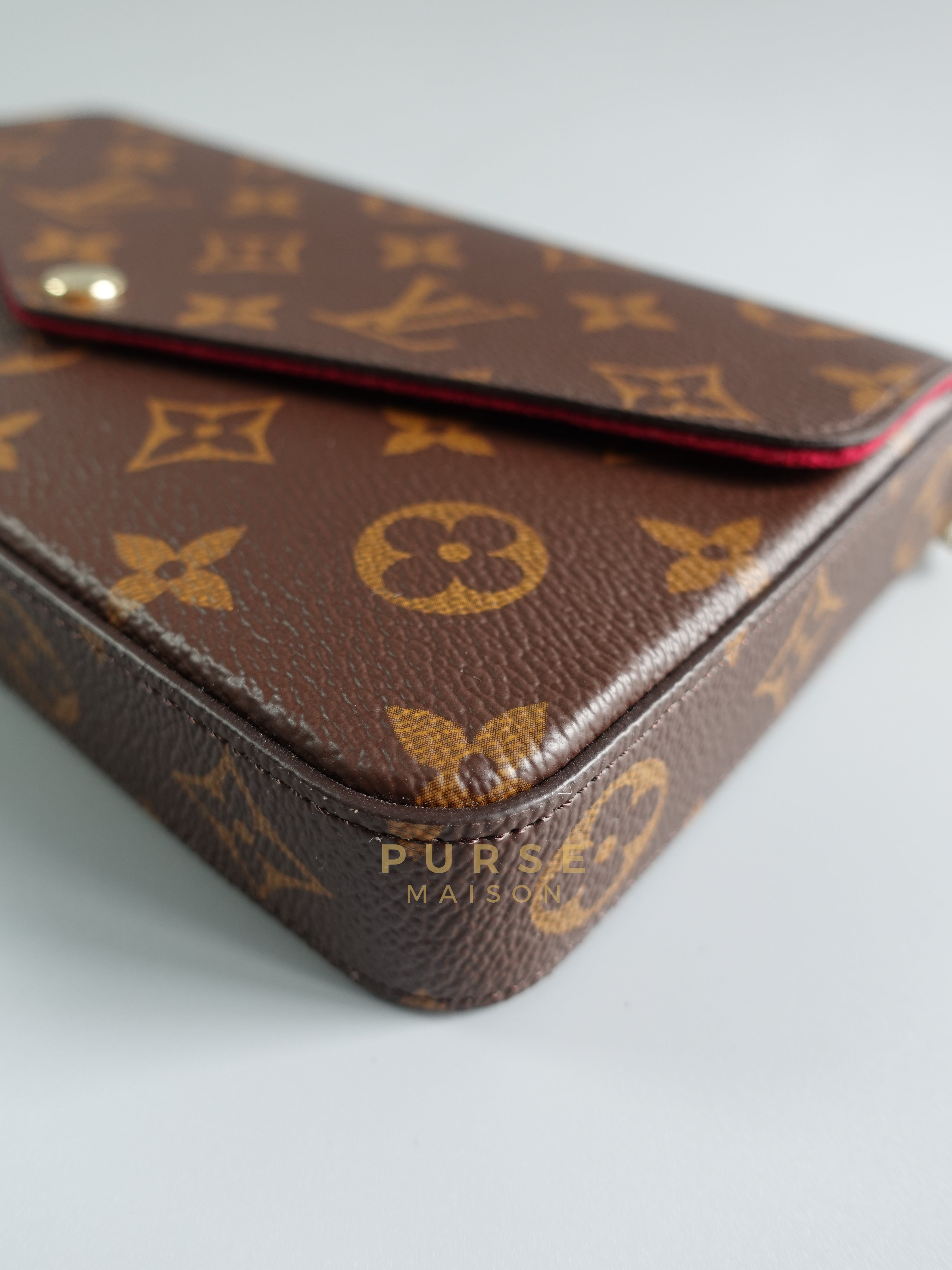 Pochette Felicie in Monogram Canvas (microchip) | Purse Maison Luxury Bags Shop