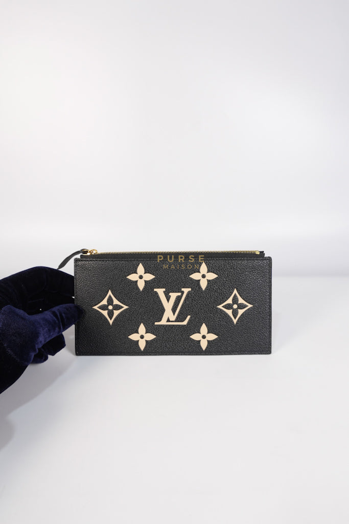 Pochette Félicie Monogram Empreinte Bicolor (Microchip) | Purse Maison Luxury Bags Shop