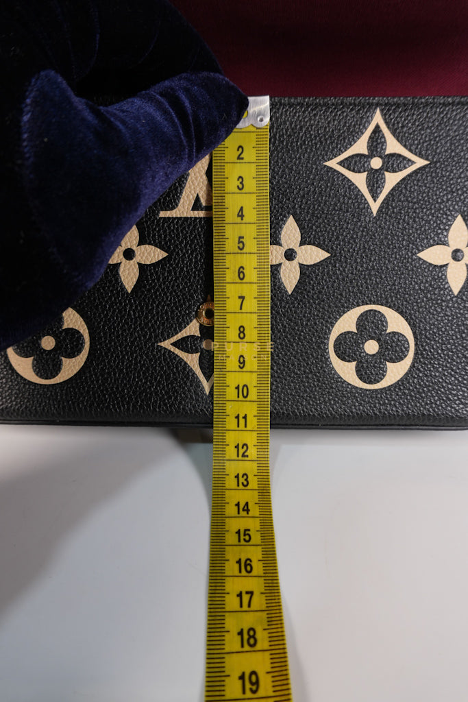Pochette Félicie Monogram Empreinte Bicolor (Microchip) | Purse Maison Luxury Bags Shop