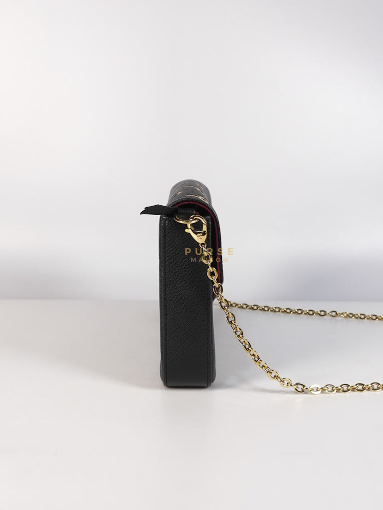 Pochette Félicie Monogram Empreinte Bicolor (Microchip) | Purse Maison Luxury Bags Shop