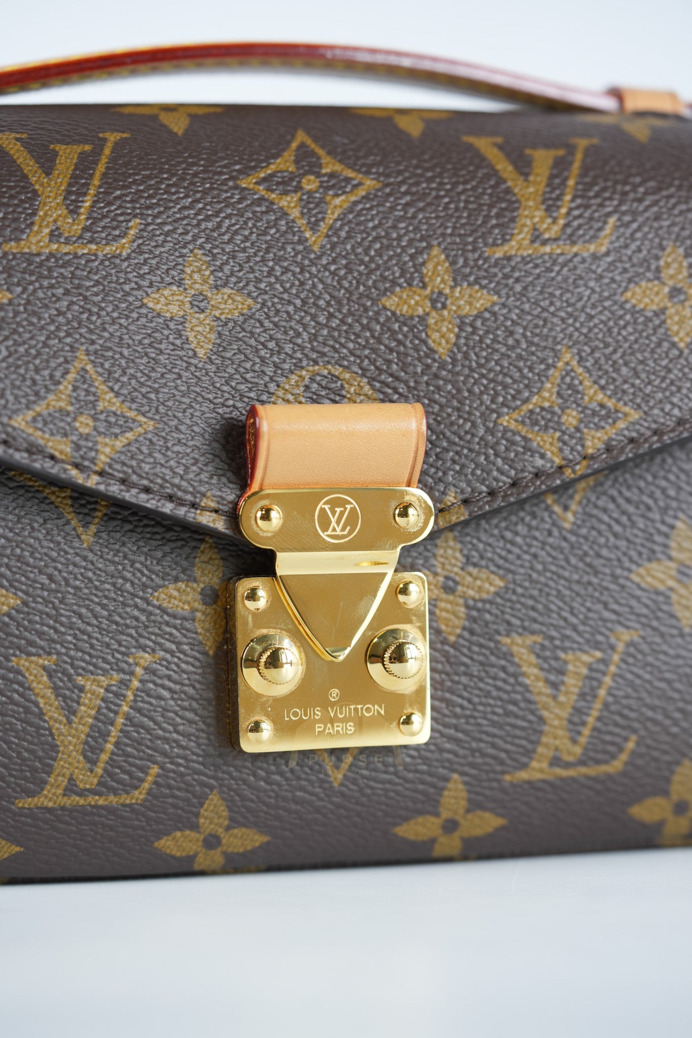 Pochette Metis East West in Monogram Canvas & Gold Hardware Microchip | Purse Maison Luxury Bags Shop