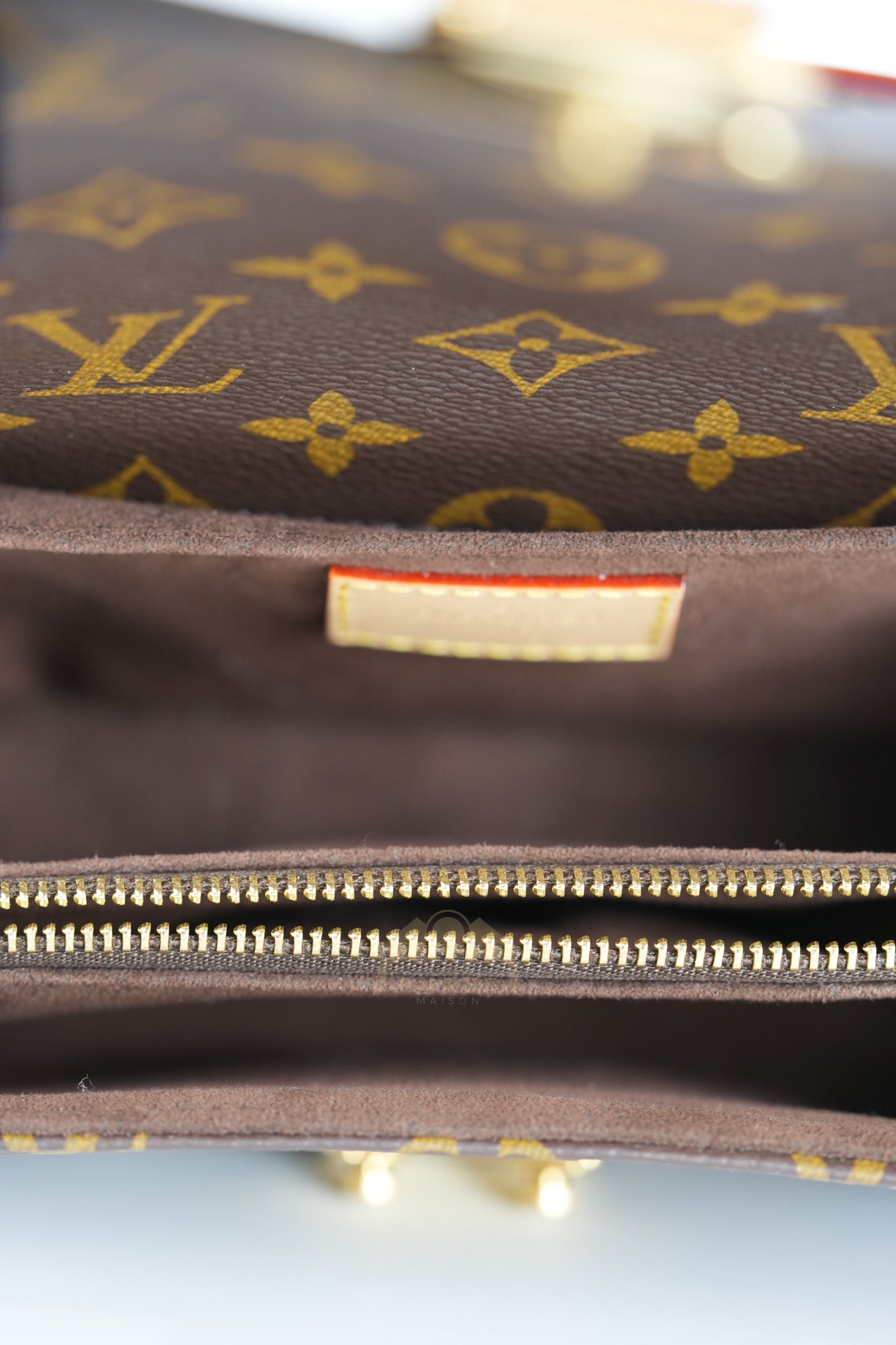 Pochette Metis East West in Monogram Canvas & Gold Hardware Microchip | Purse Maison Luxury Bags Shop