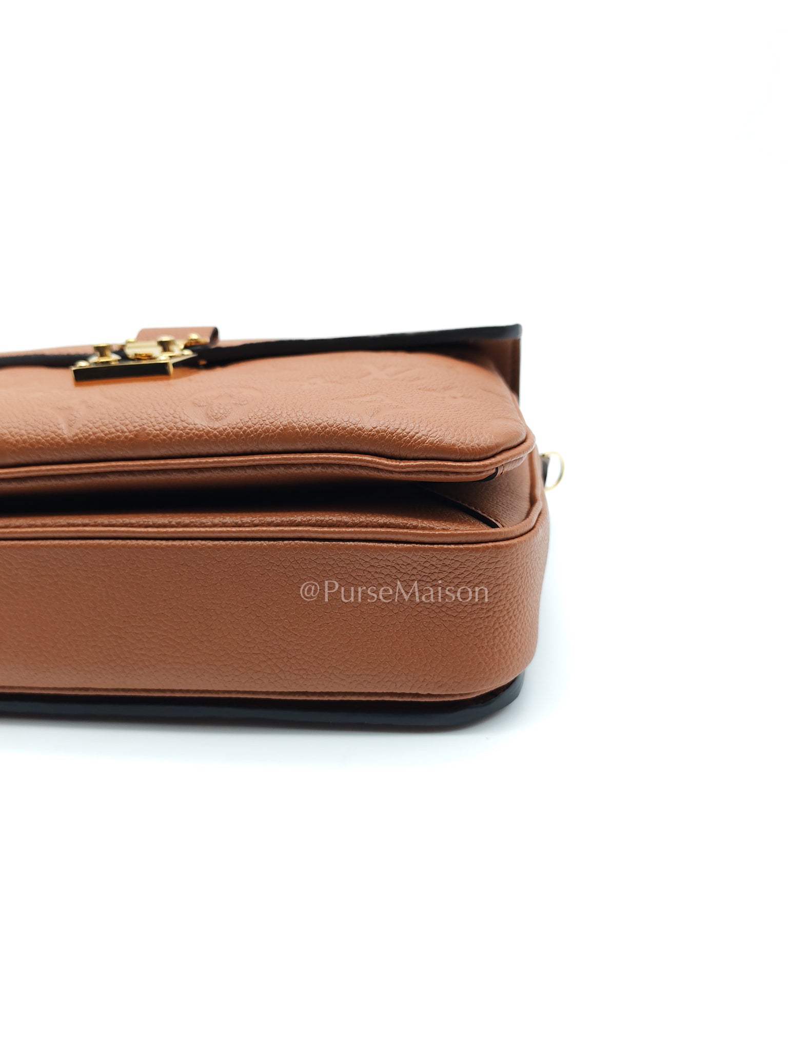 Pochette Metis in Cognac Monogram Empriente Leather (Microchip) | Purse Maison Luxury Bags Shop