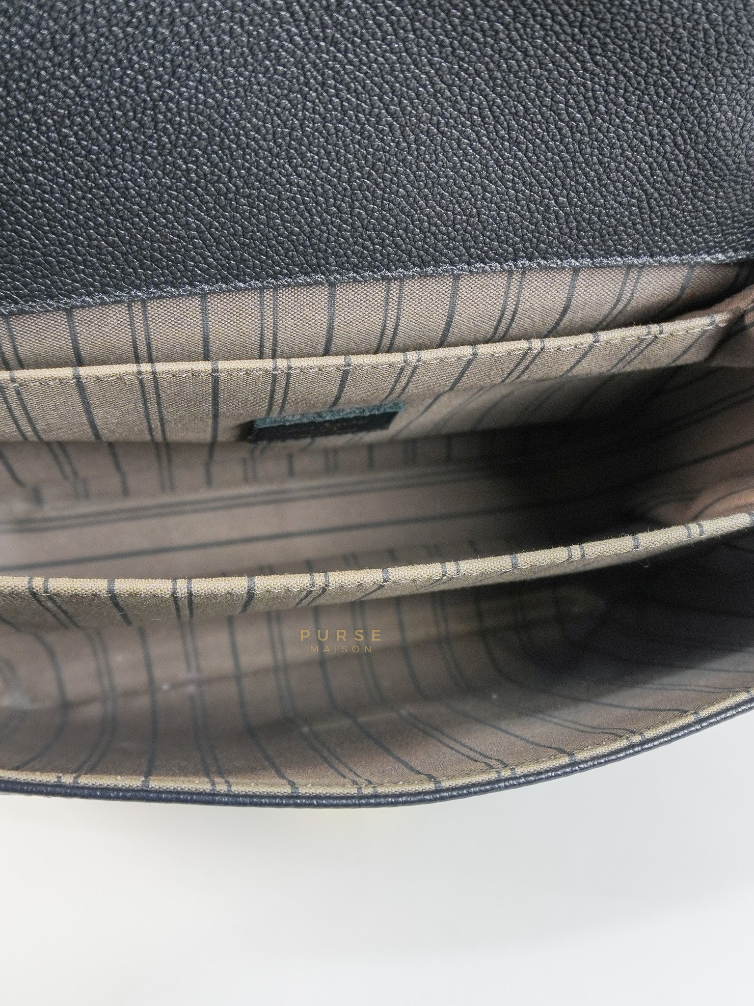 Pochette Metis in Navy Blue Empreinte Monogram Canvas (Date Code: AR1128) | Purse Maison Luxury Bags Shop