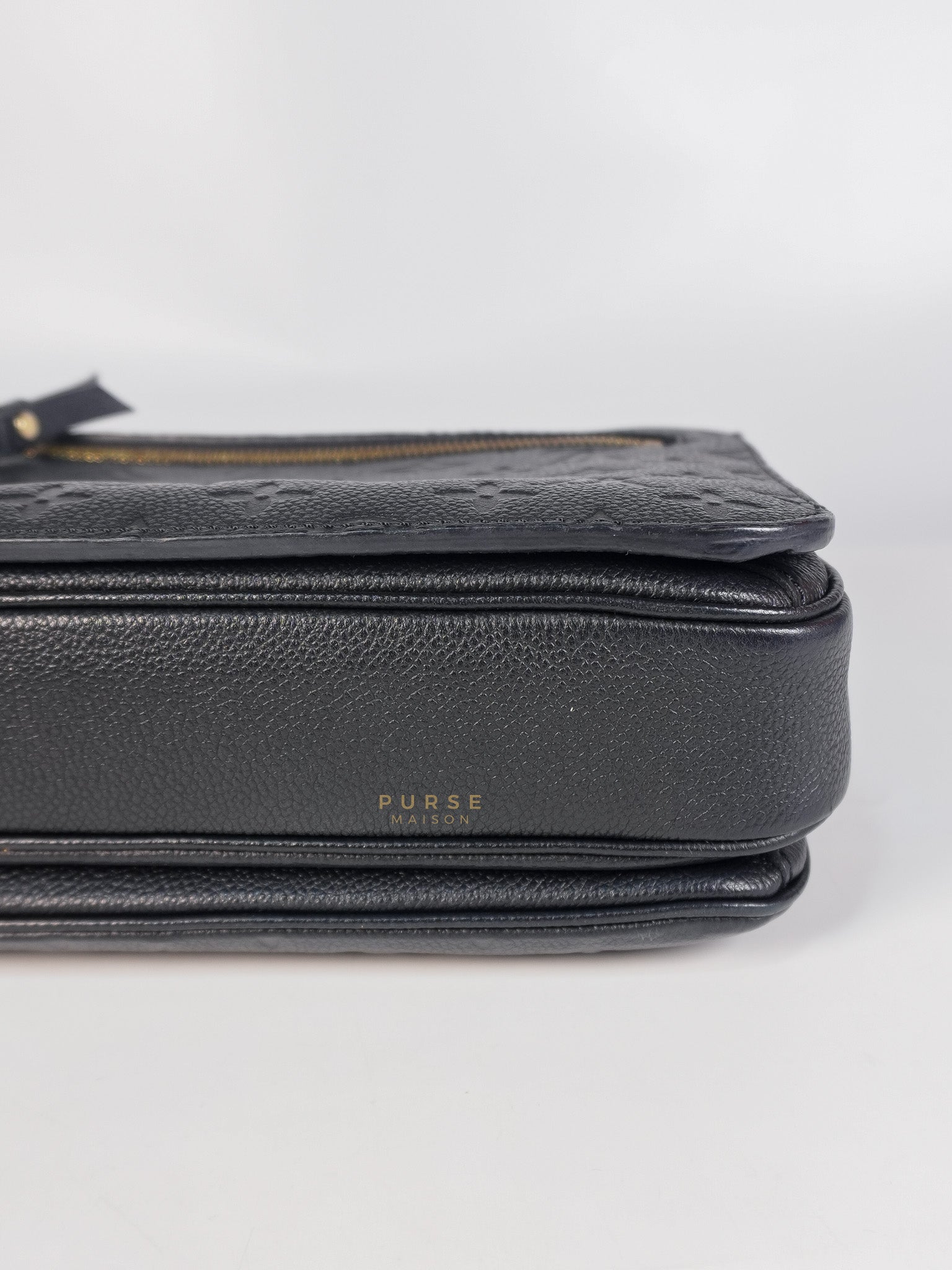 Pochette Metis in Navy Blue Empreinte Monogram Canvas (Date Code: AR1128) | Purse Maison Luxury Bags Shop