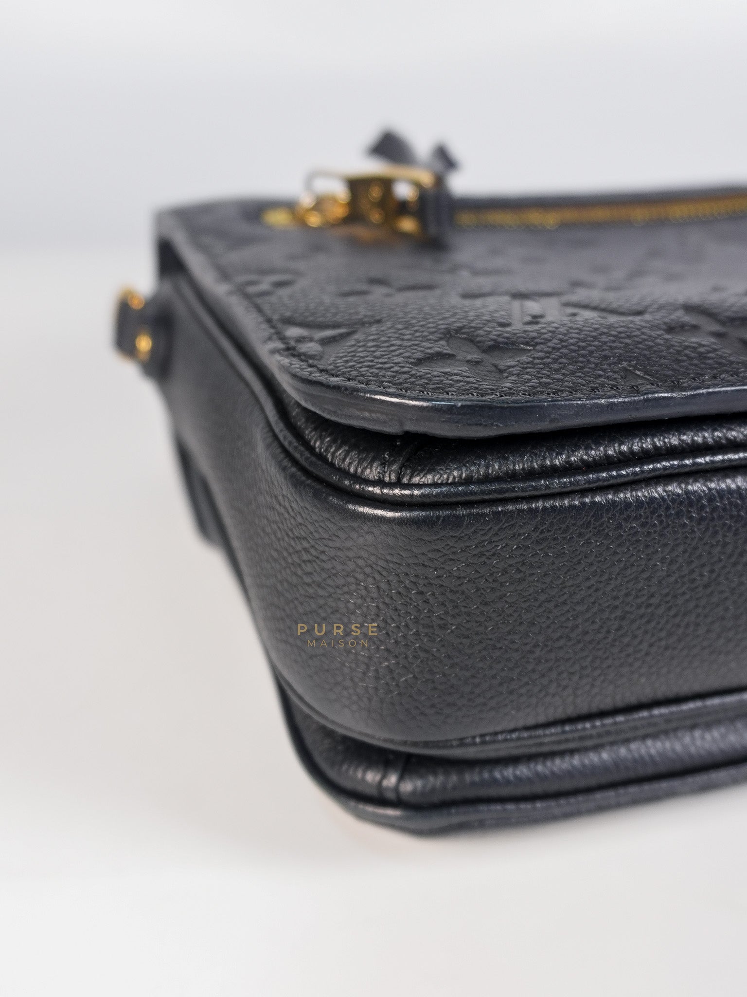 Pochette Metis in Navy Blue Empreinte Monogram Canvas (Date Code: AR1128) | Purse Maison Luxury Bags Shop
