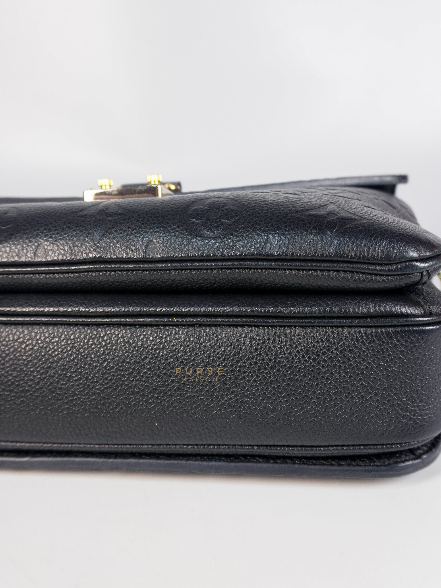 Pochette Metis in Navy Blue Empreinte Monogram Canvas (Date Code: AR1128) | Purse Maison Luxury Bags Shop