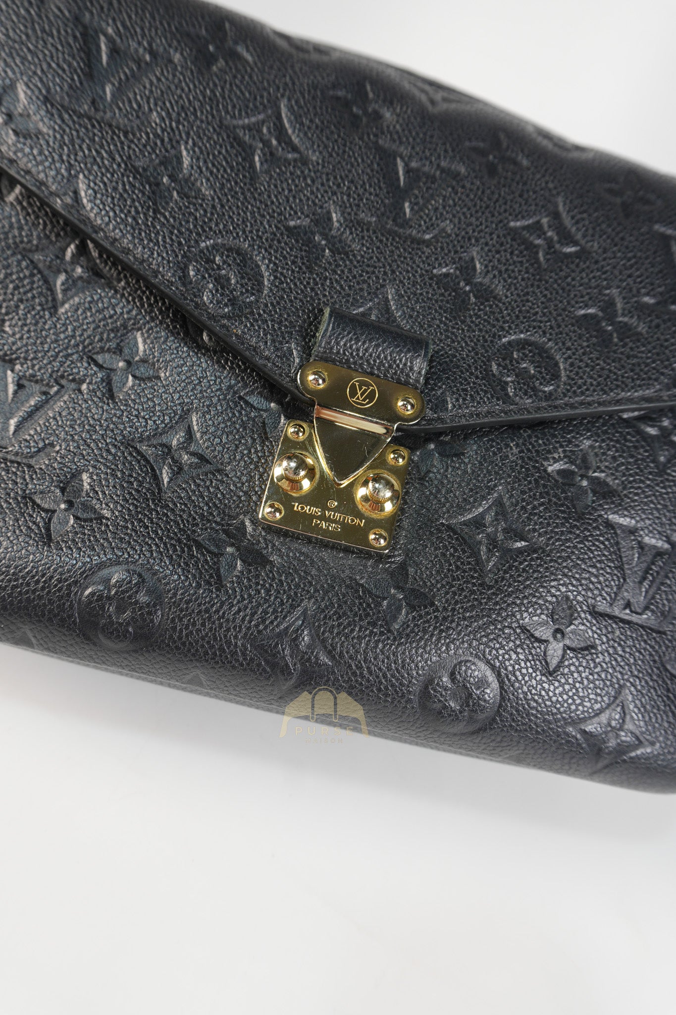 Pochette Metis in Noir Empreinte Monogram Canvas (Date Code: AR5108) | Purse Maison Luxury Bags Shop