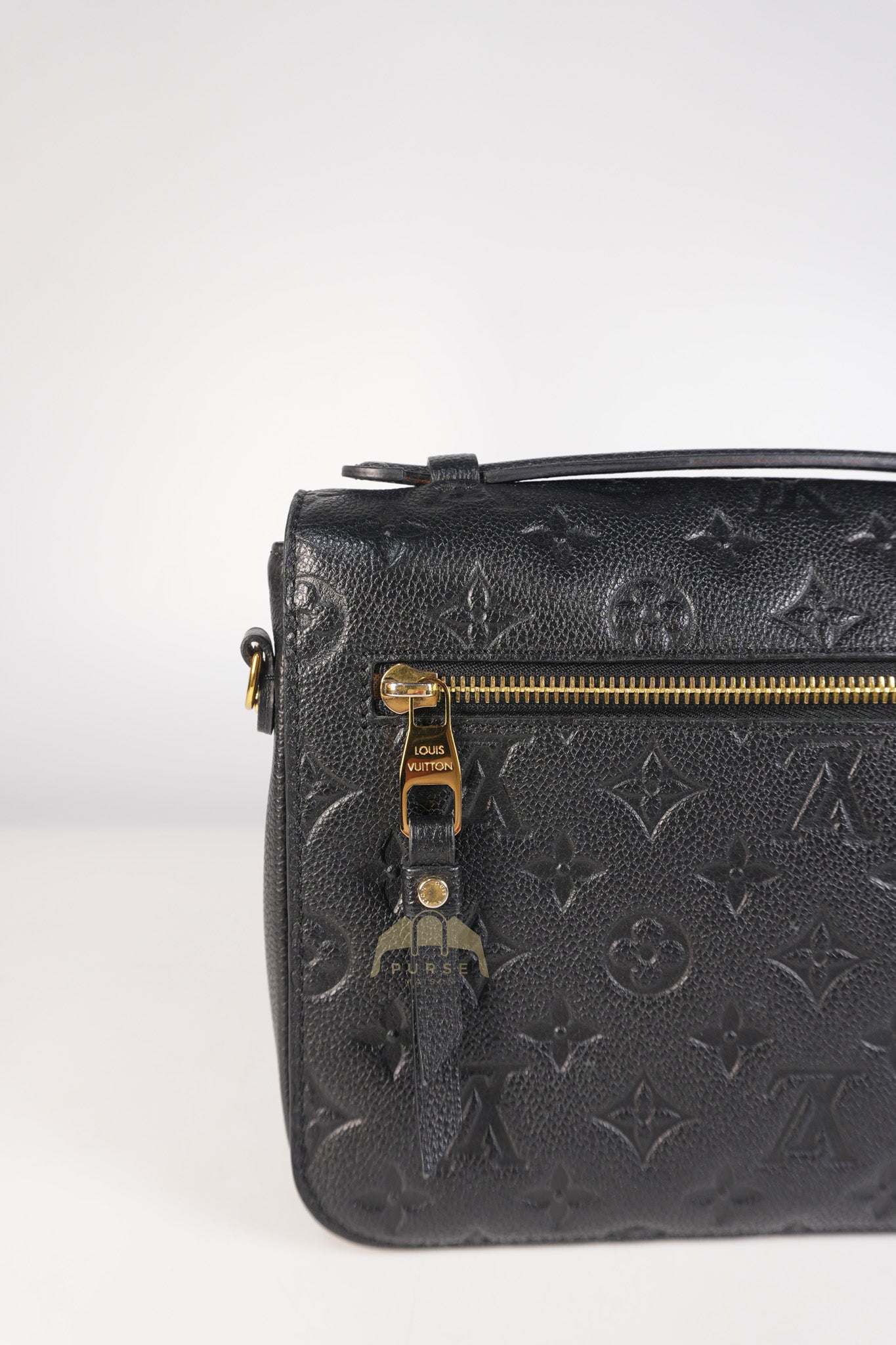 Pochette Metis in Noir Empreinte Monogram Canvas (Date Code: AR5108) | Purse Maison Luxury Bags Shop
