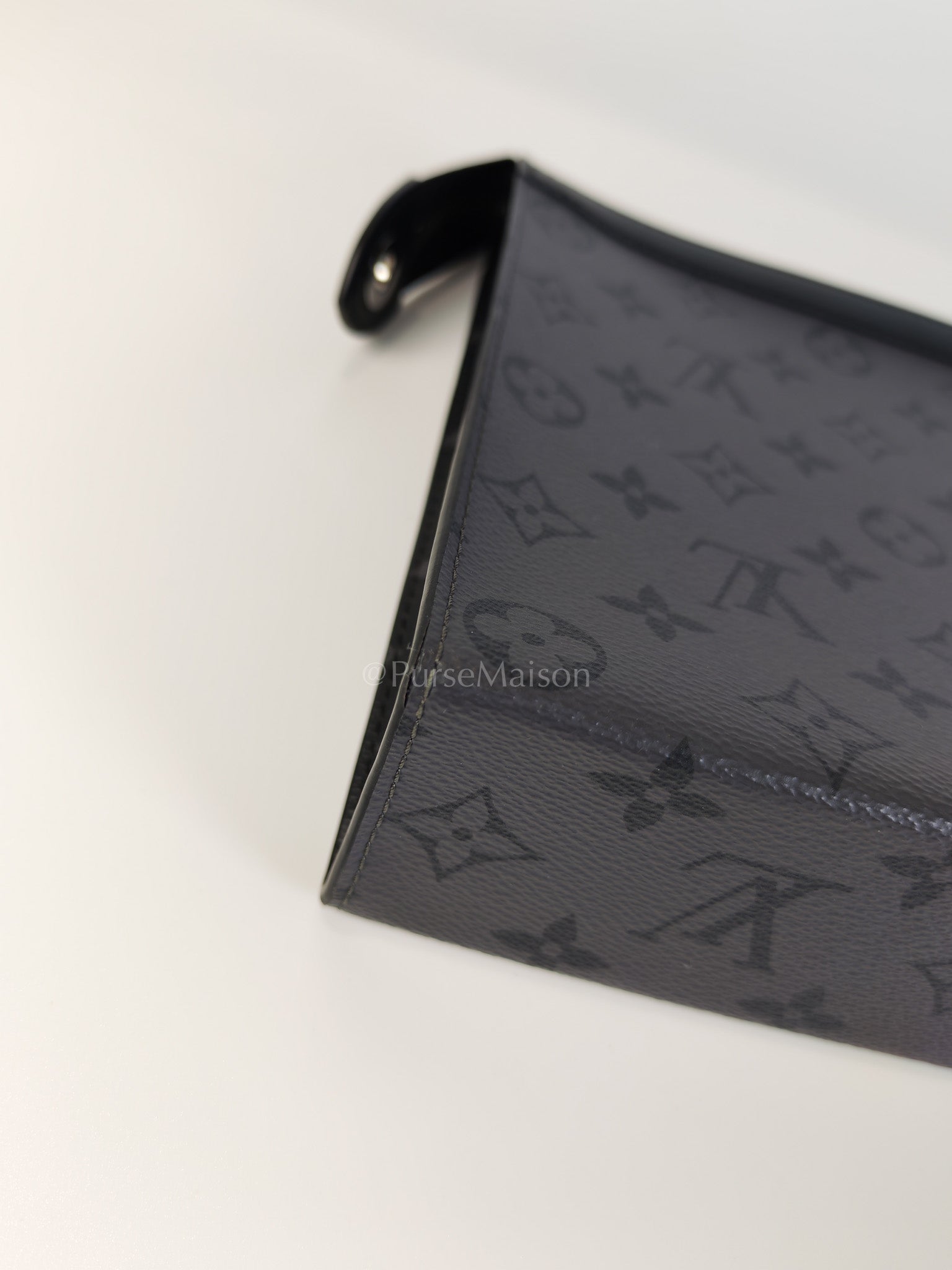 Pochette Voyage Monogram Eclipse Canvas Clutch Bag (Microchip) | Purse Maison Luxury Bags Shop