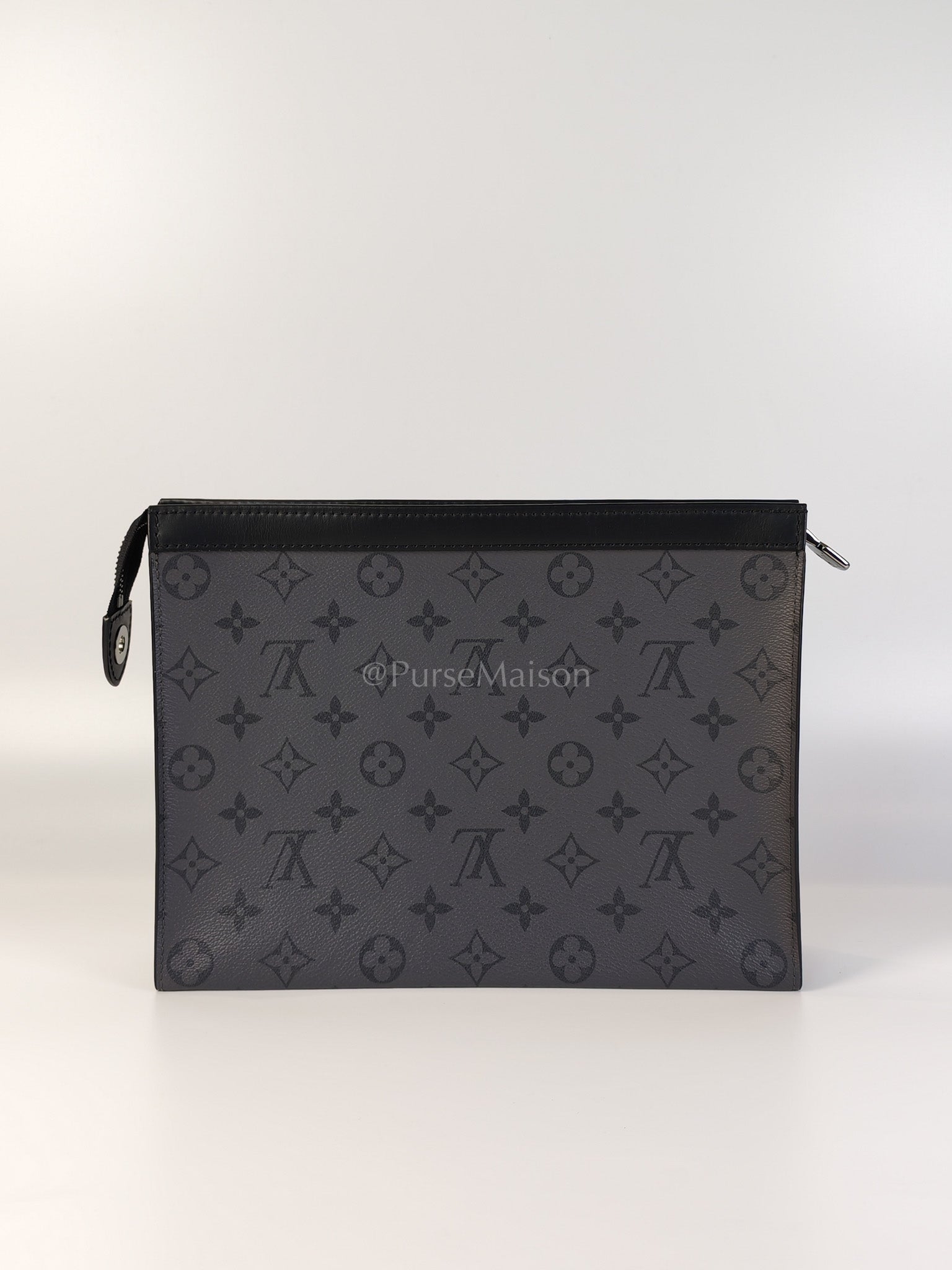 Pochette Voyage Monogram Eclipse Canvas Clutch Bag (Microchip) | Purse Maison Luxury Bags Shop