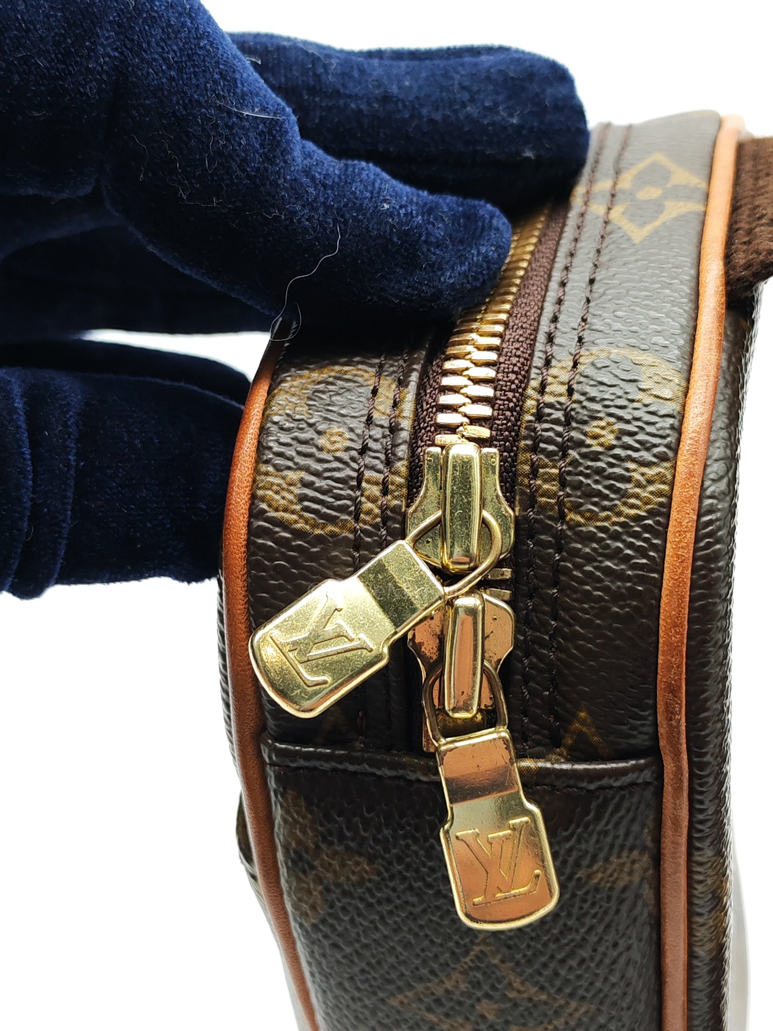 Pochette Gange Chest Bag in Monogram Canvas (Date Code: CA1024)