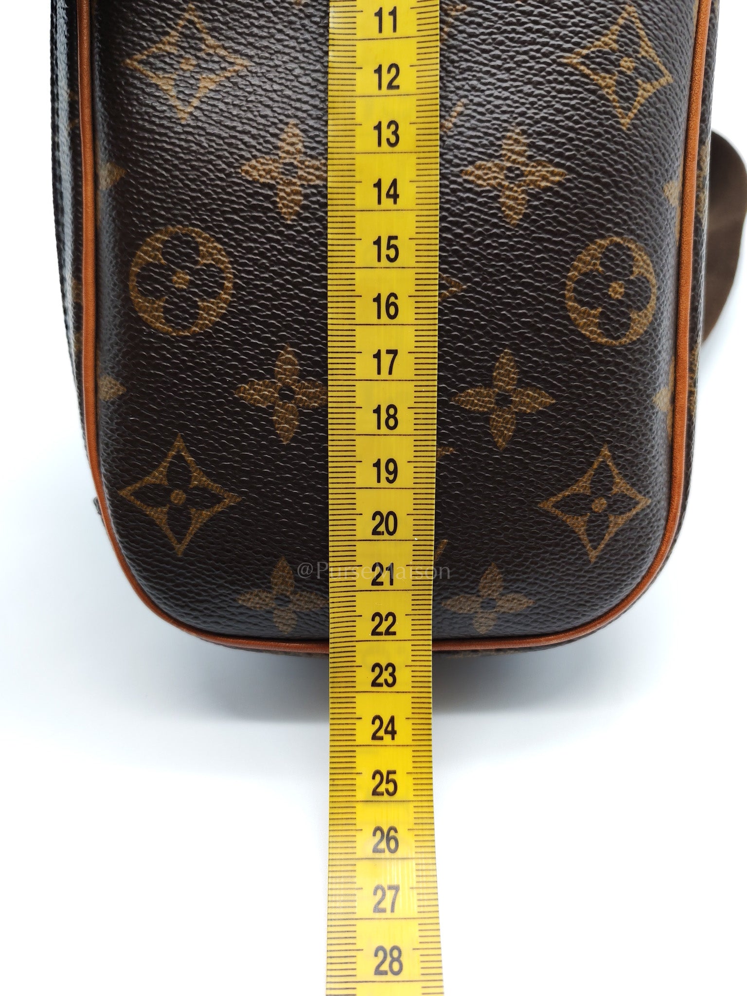 Pochette Gange Chest Bag in Monogram Canvas (Date Code: CA1024)