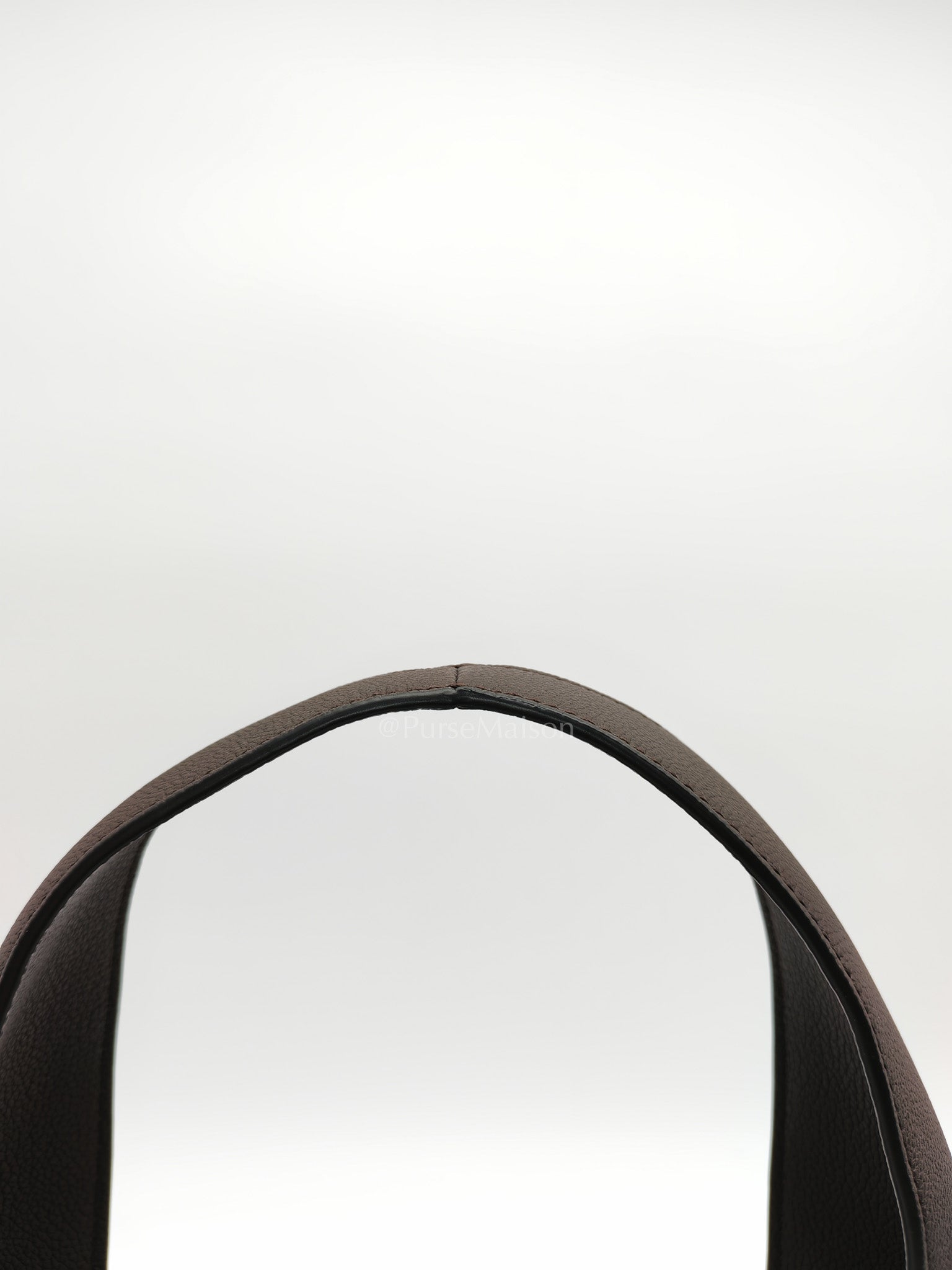 Polene Neuf East West Ebony Graine Leather | Purse Maison Luxury Bags Shop
