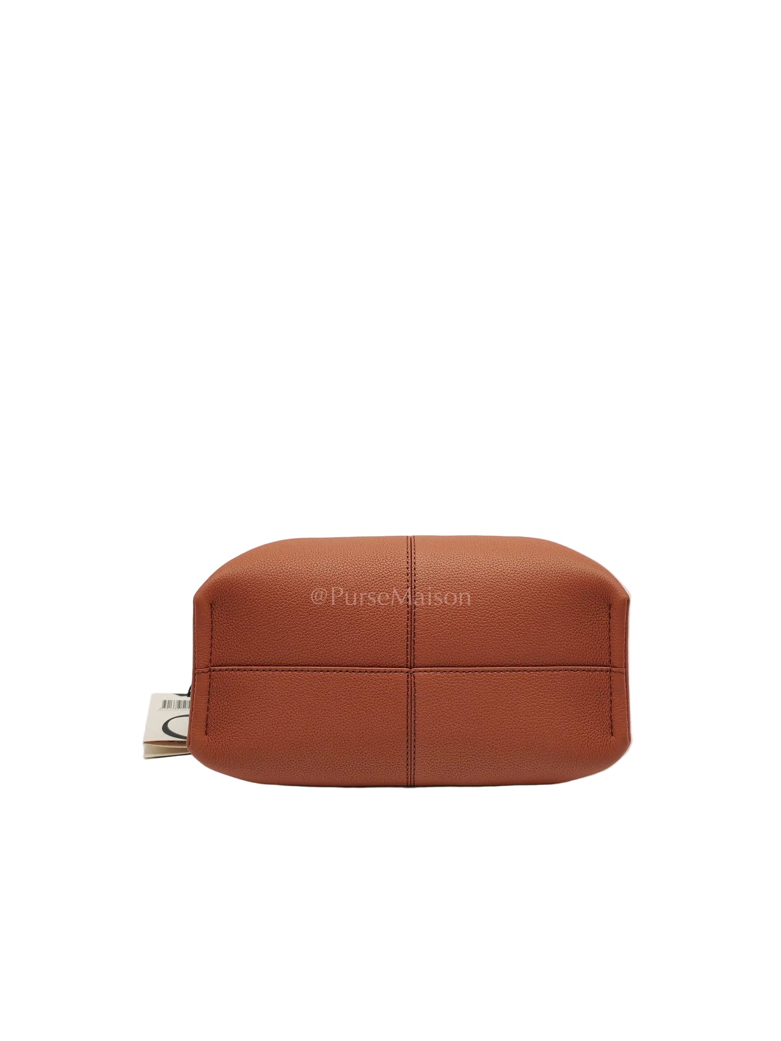 Polene Neuf Mini in Terracota Graine Leather | Purse Maison Luxury Bags Shop