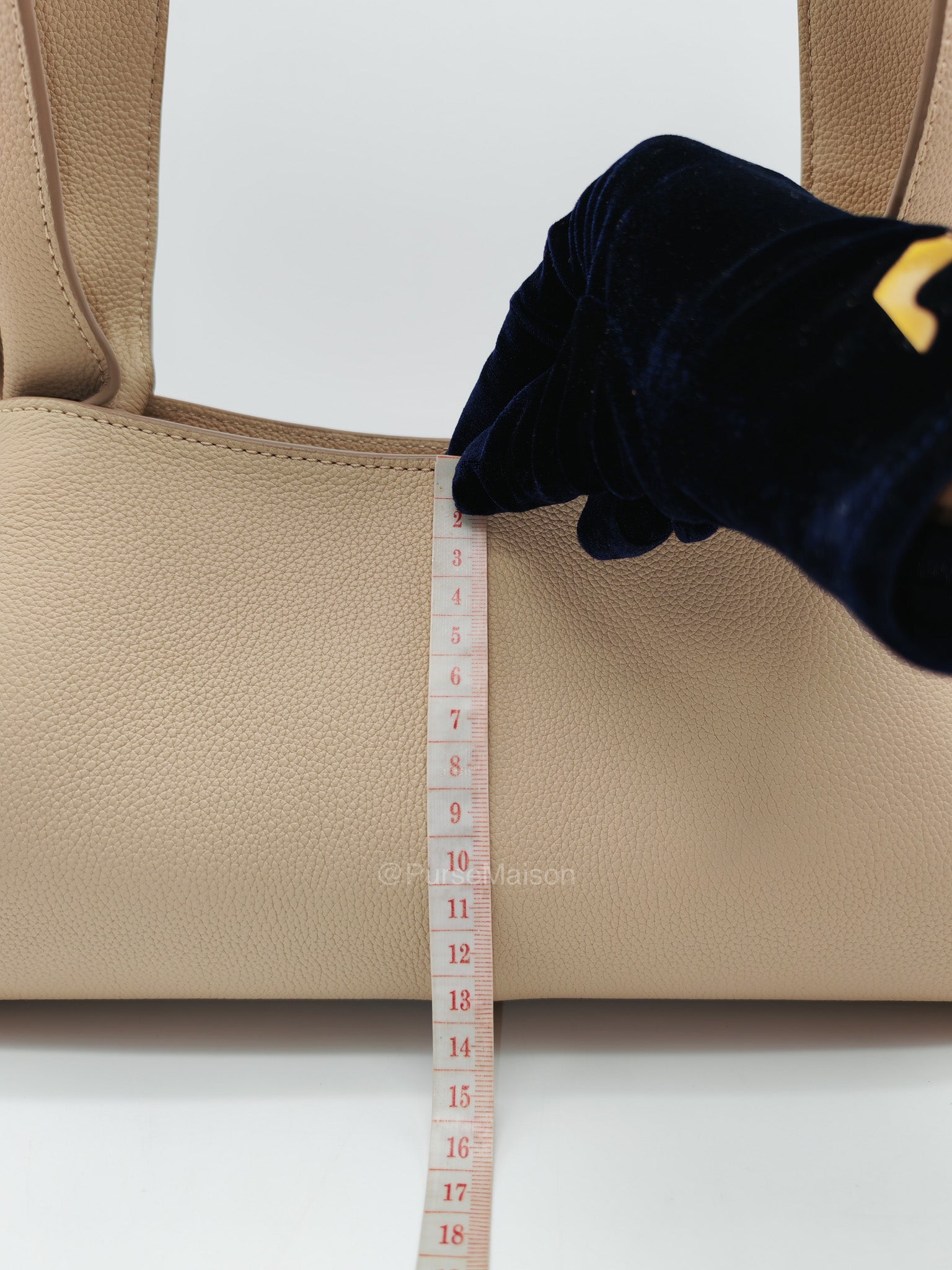 Polene Neuf East-West in Sand Graine leather | Purse Maison Luxury Bags Shop