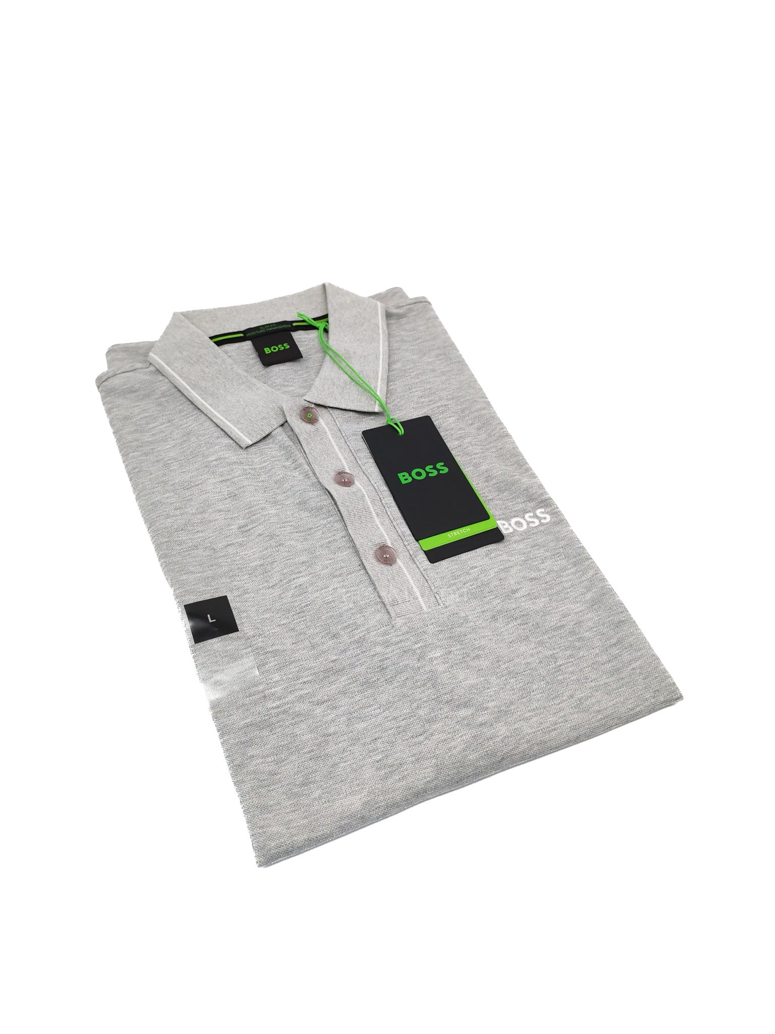 Jersey Polo Shirt in Gray for Men Size L