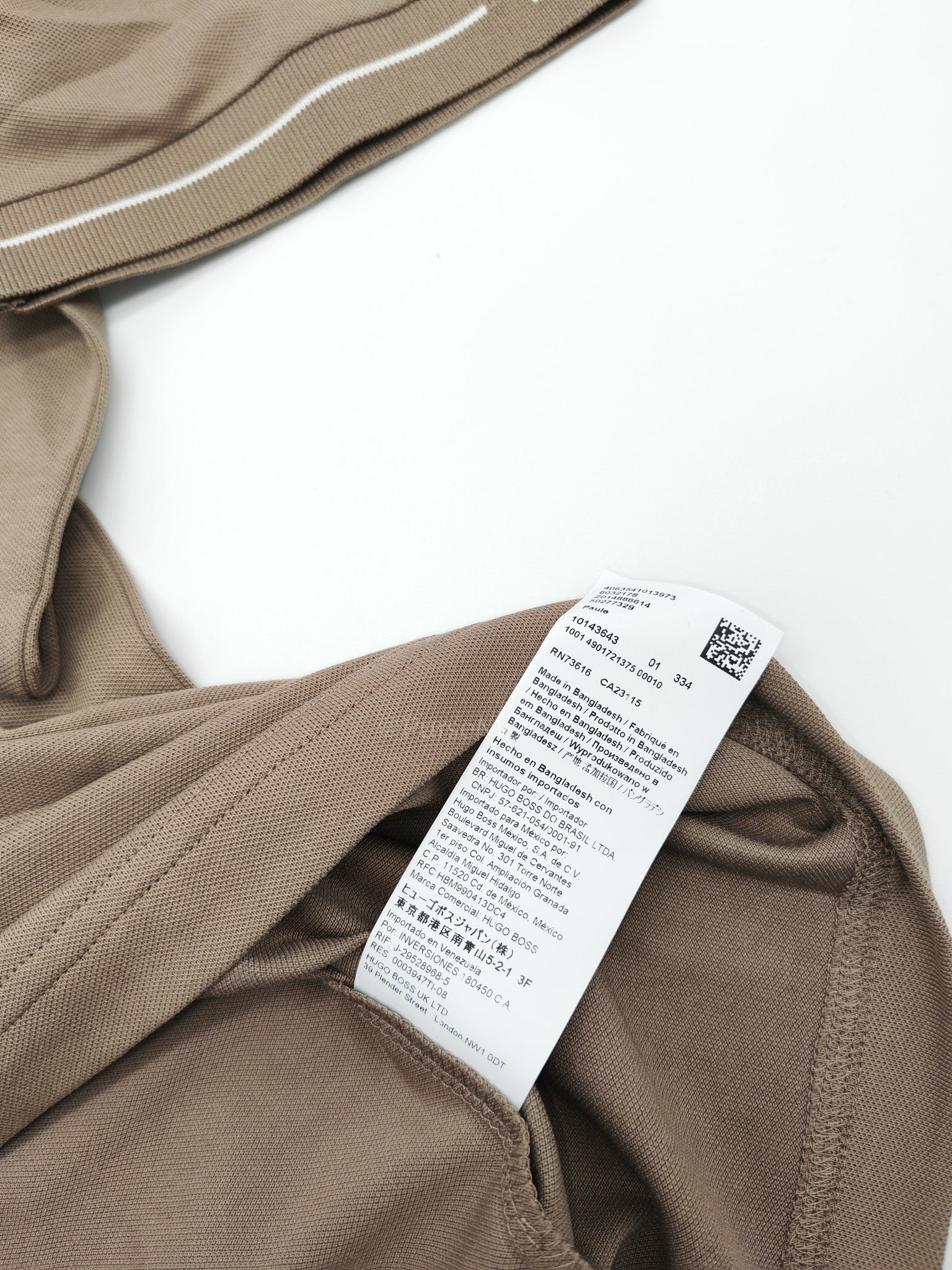 Jersey Polo Shirt in Khaki for Men Size M