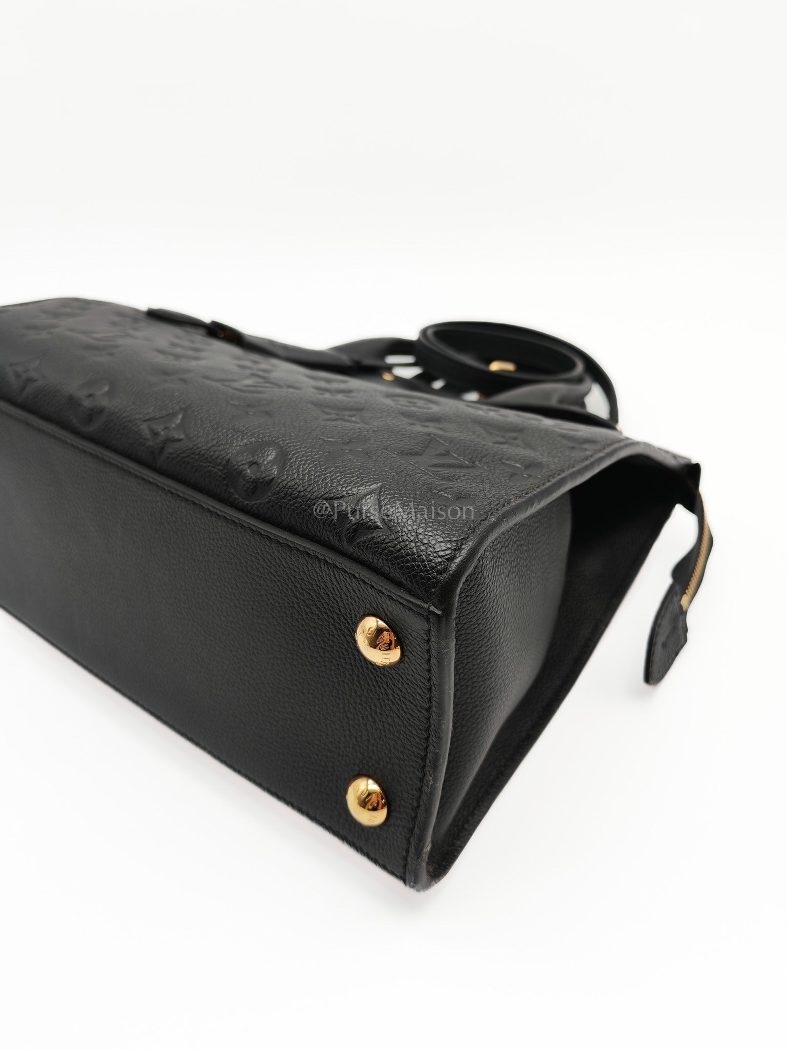 Pont Neuf Monogram MM Empreinte Leather Crossbody Bag (Date Code: CA0146) | Purse Maison Luxury Bags Shop