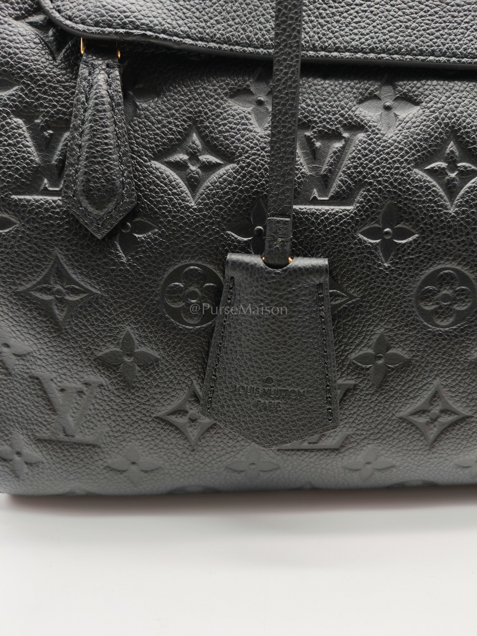 Pont Neuf Monogram MM Empreinte Leather Crossbody Bag (Date Code: CA0146) | Purse Maison Luxury Bags Shop