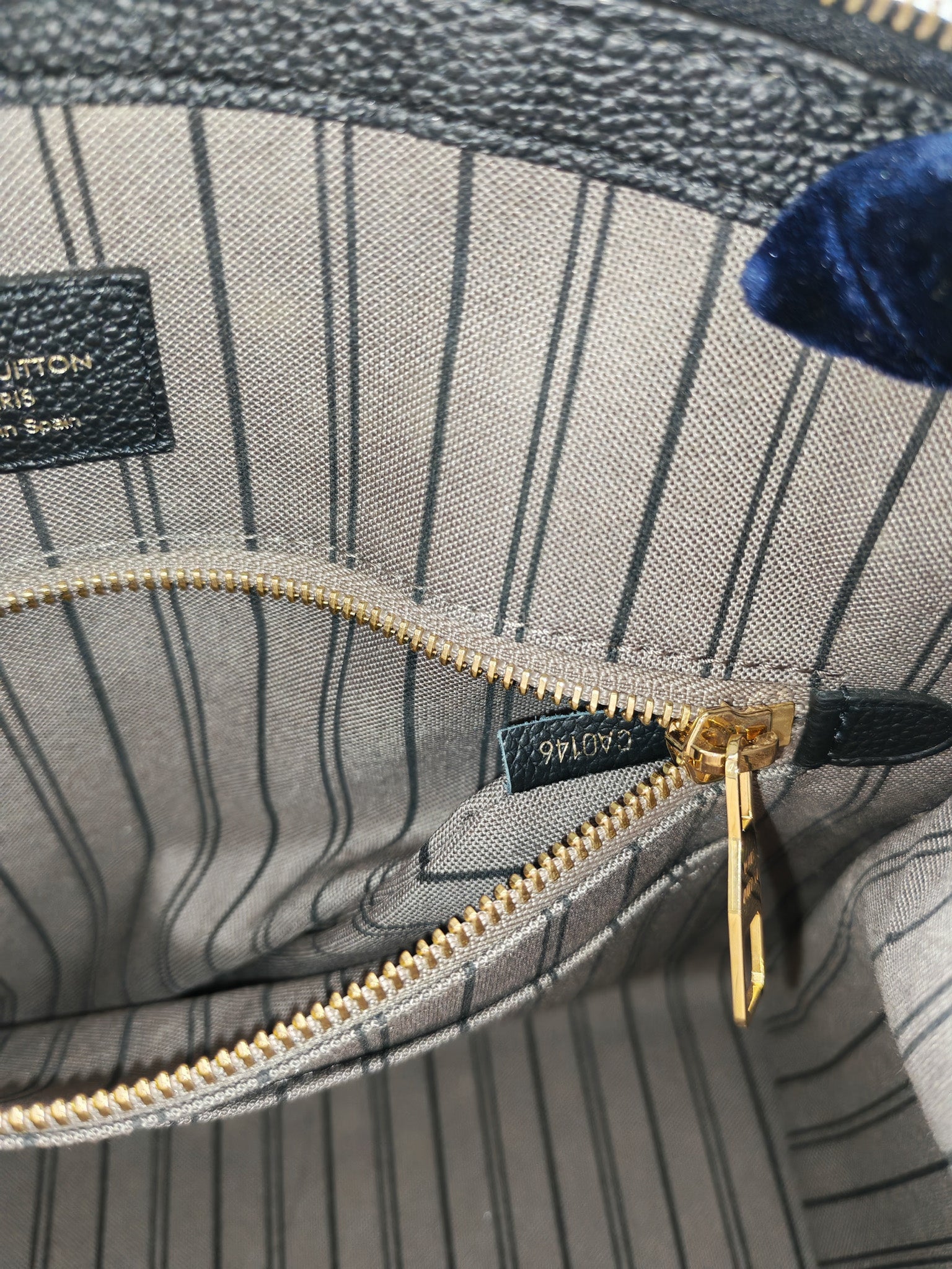 Pont Neuf Monogram MM Empreinte Leather Crossbody Bag (Date Code: CA0146) | Purse Maison Luxury Bags Shop