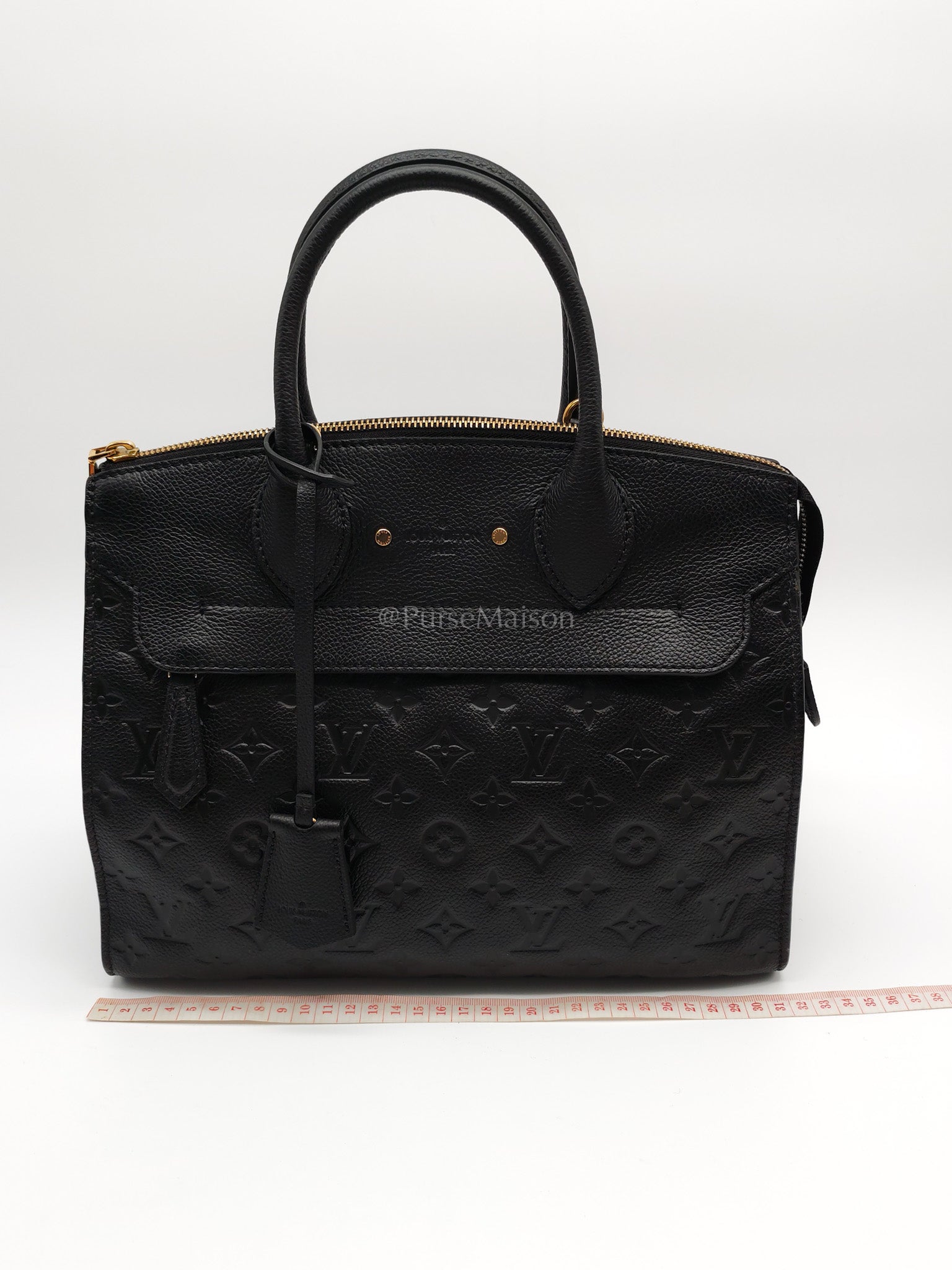 Pont Neuf Monogram MM Empreinte Leather Crossbody Bag (Date Code: CA0146) | Purse Maison Luxury Bags Shop