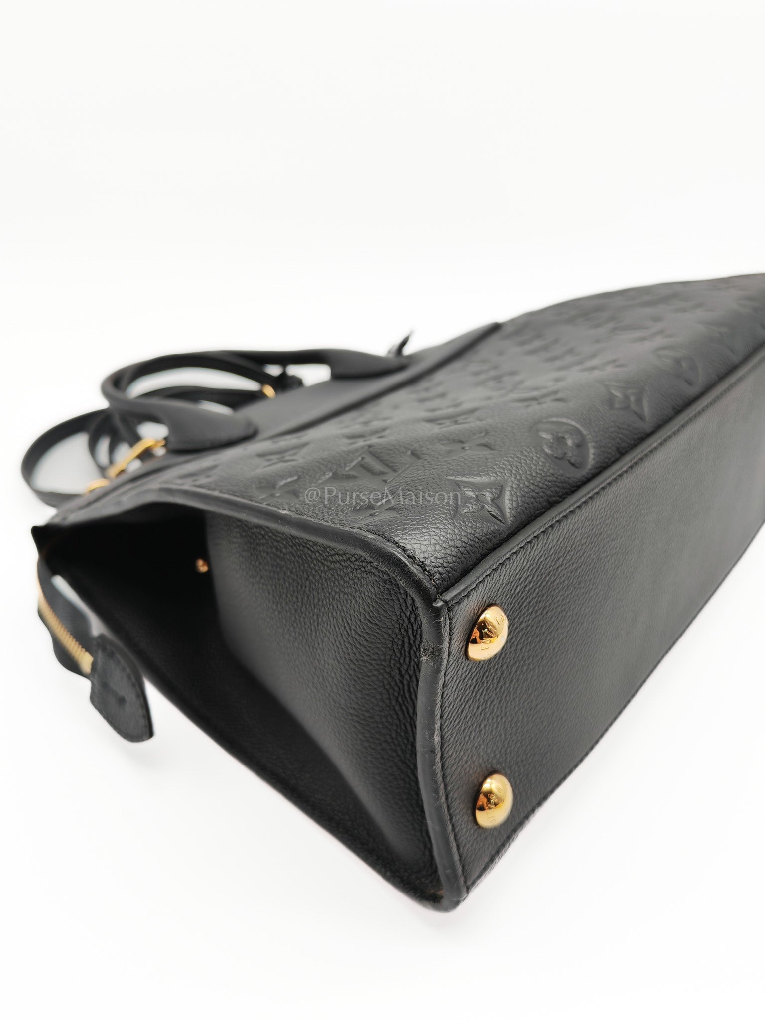 Pont Neuf Monogram MM Empreinte Leather Crossbody Bag (Date Code: CA0146) | Purse Maison Luxury Bags Shop