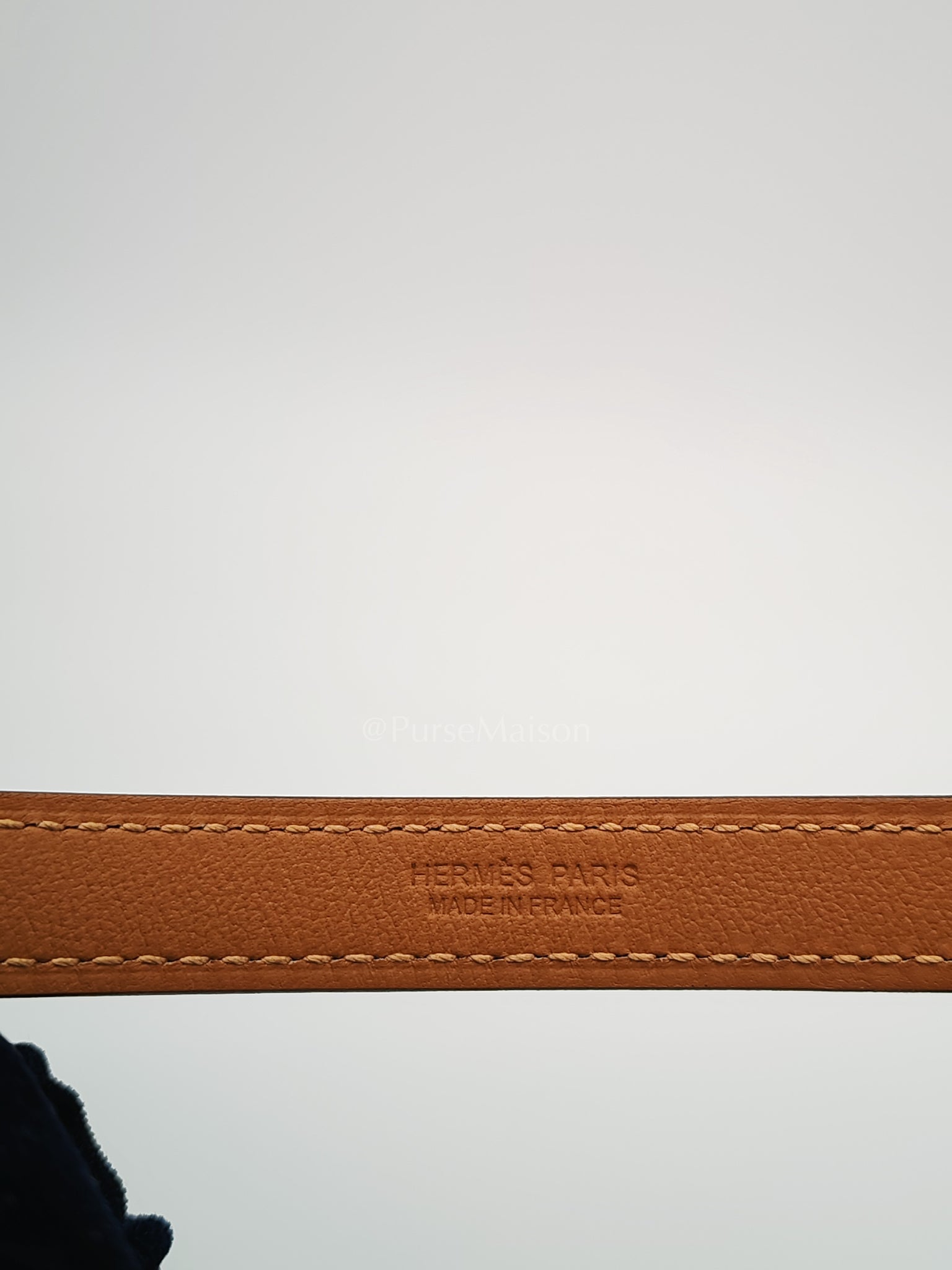 Pop H Belt in Gold Epsom Leather and Rose Gold Hardware Size 80 Stamp U (2022) | Purse Maison Luxury Bags Shop